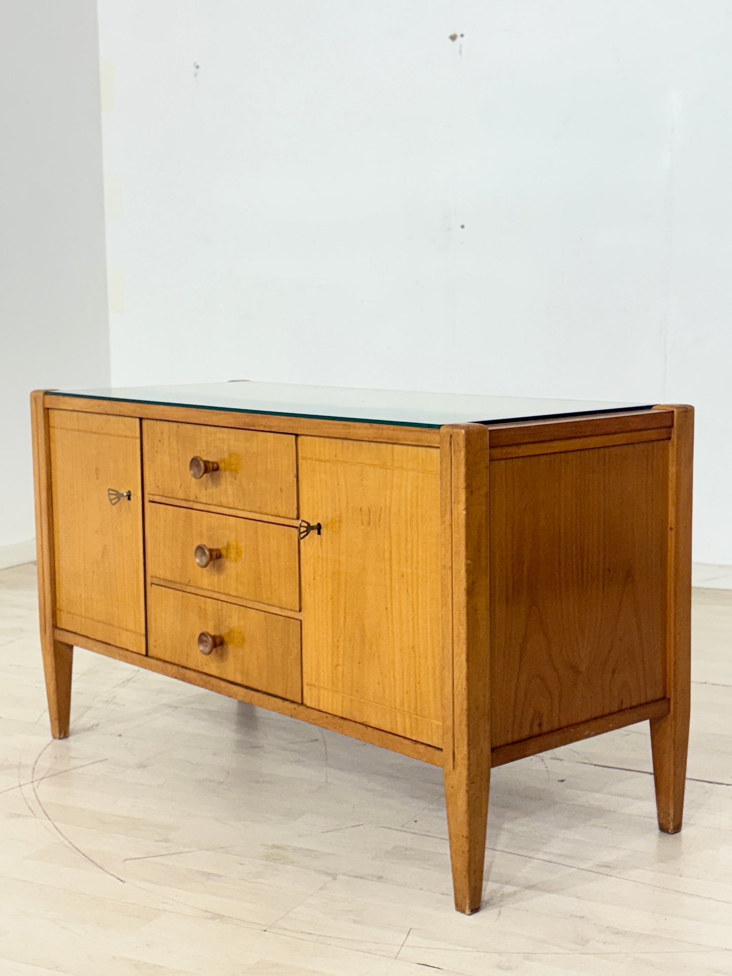 Schöne Vintage Kommode Lowboard Sideboard Mid Century