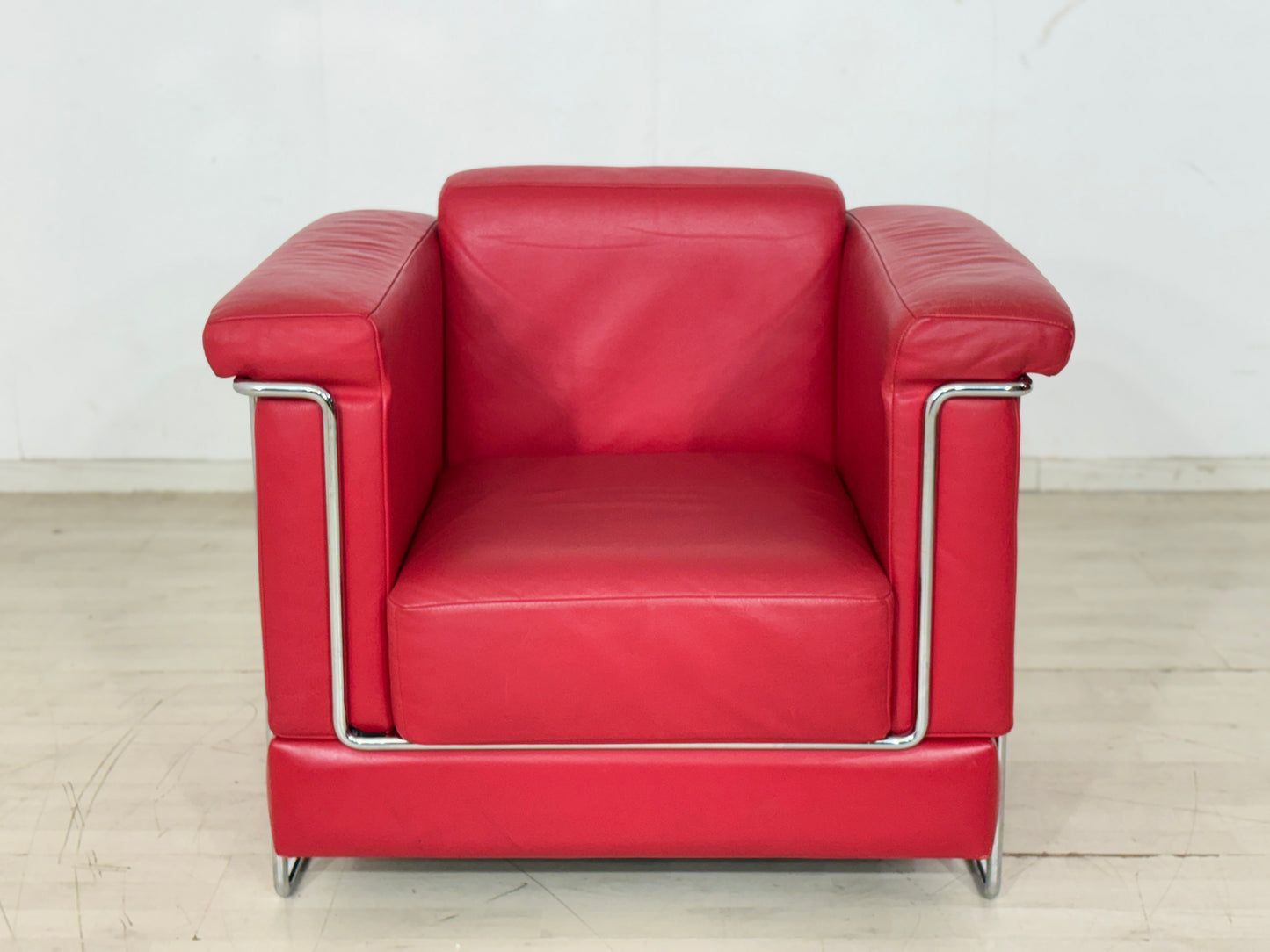 Züco Carat Leder Sessel Rot