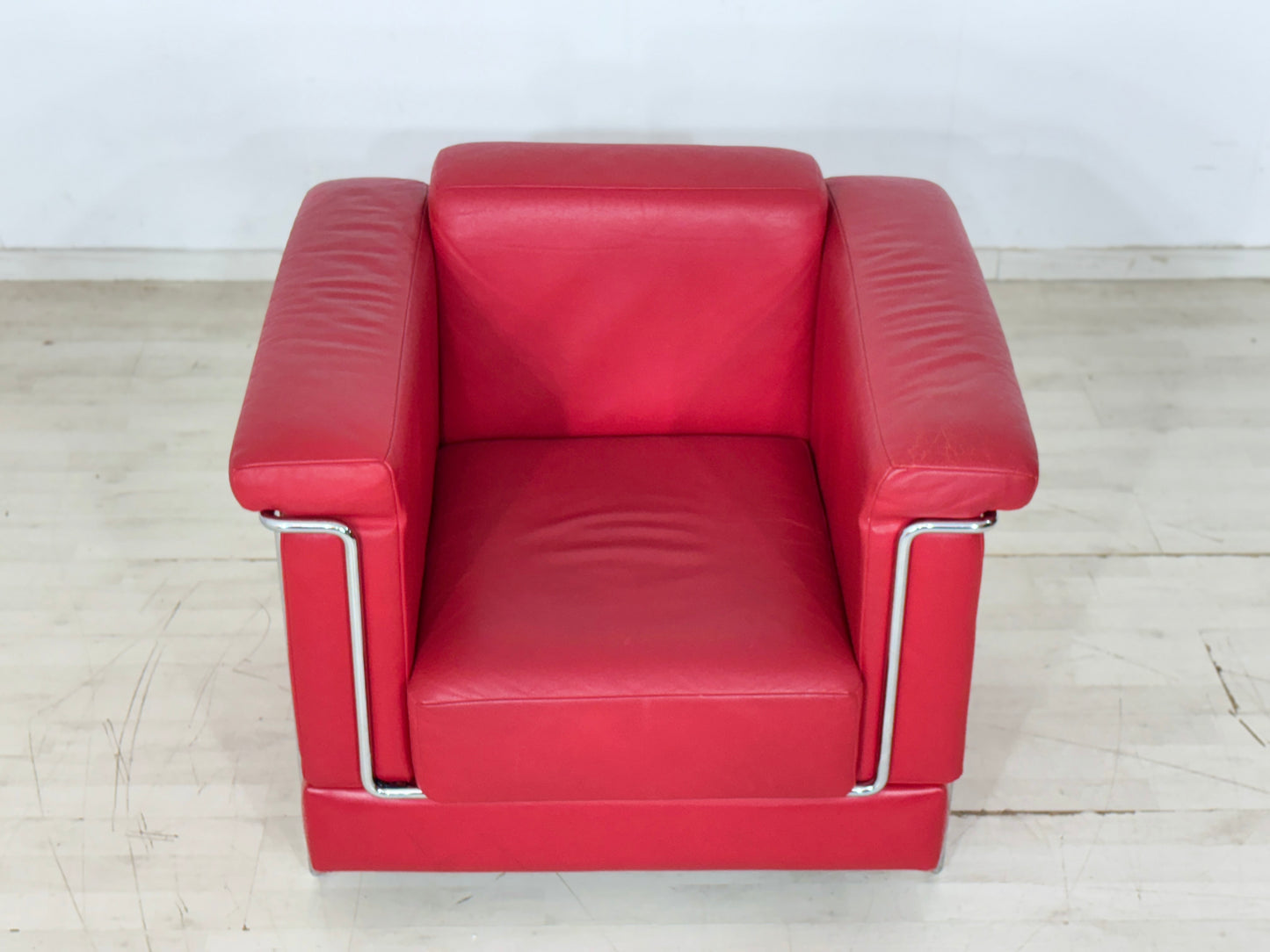 Züco Carat Leder Sessel Rot
