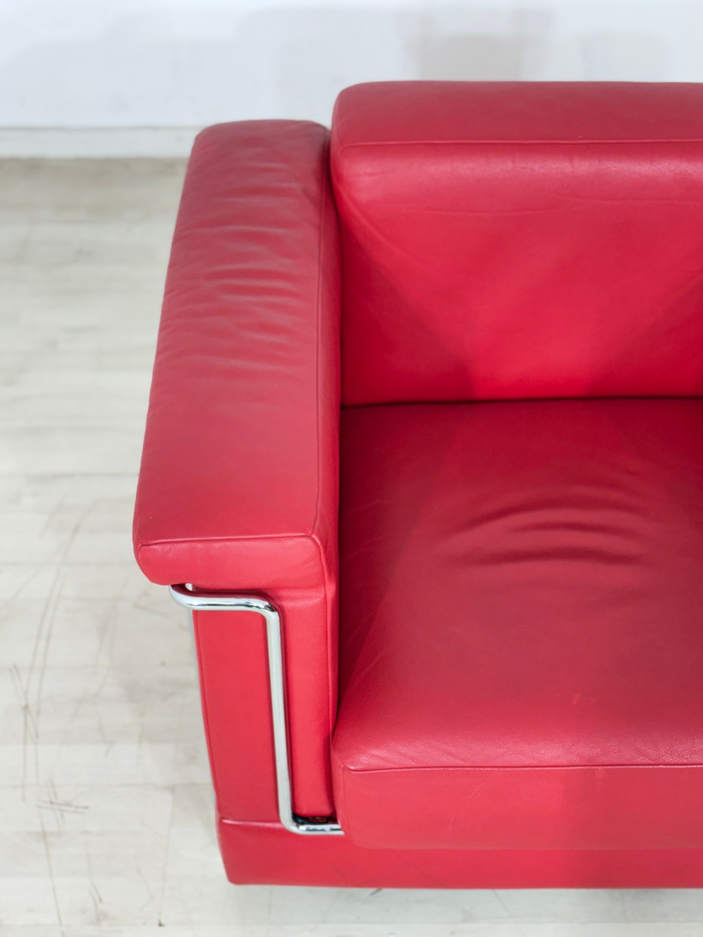 Züco Carat Leder Sessel Rot