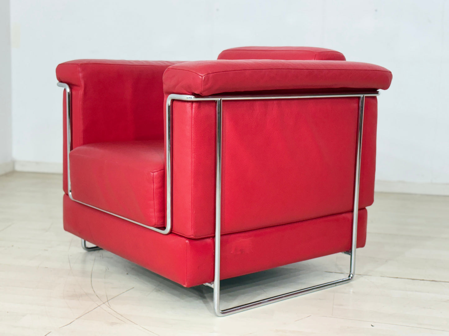 Züco Carat Leder Sessel Rot