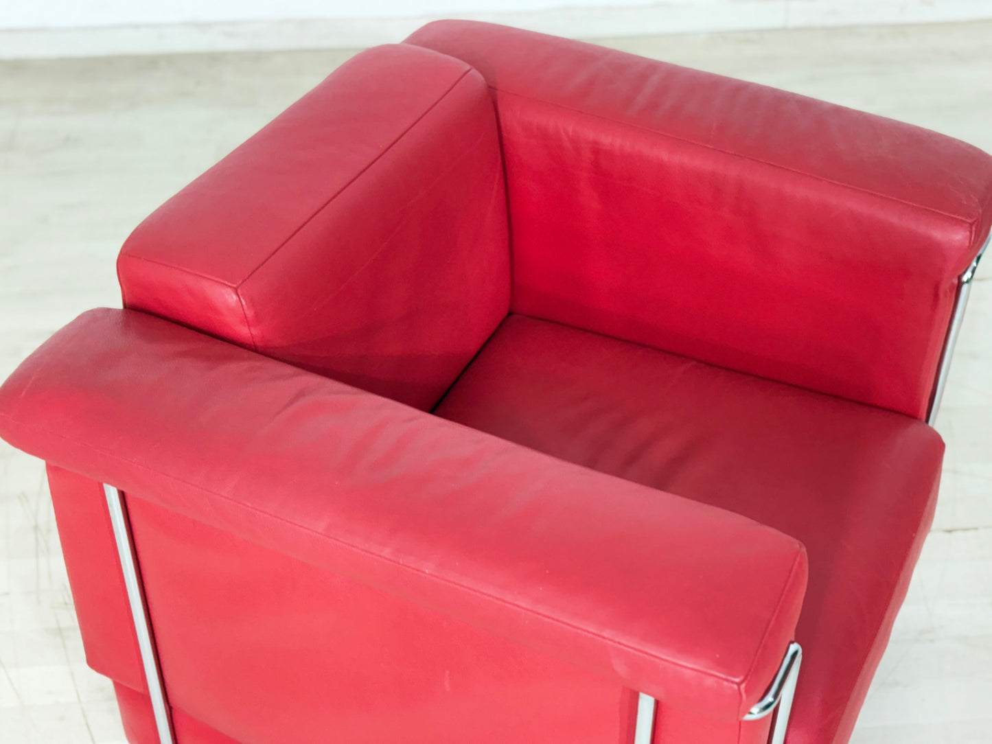Züco Carat Leder Sessel Rot