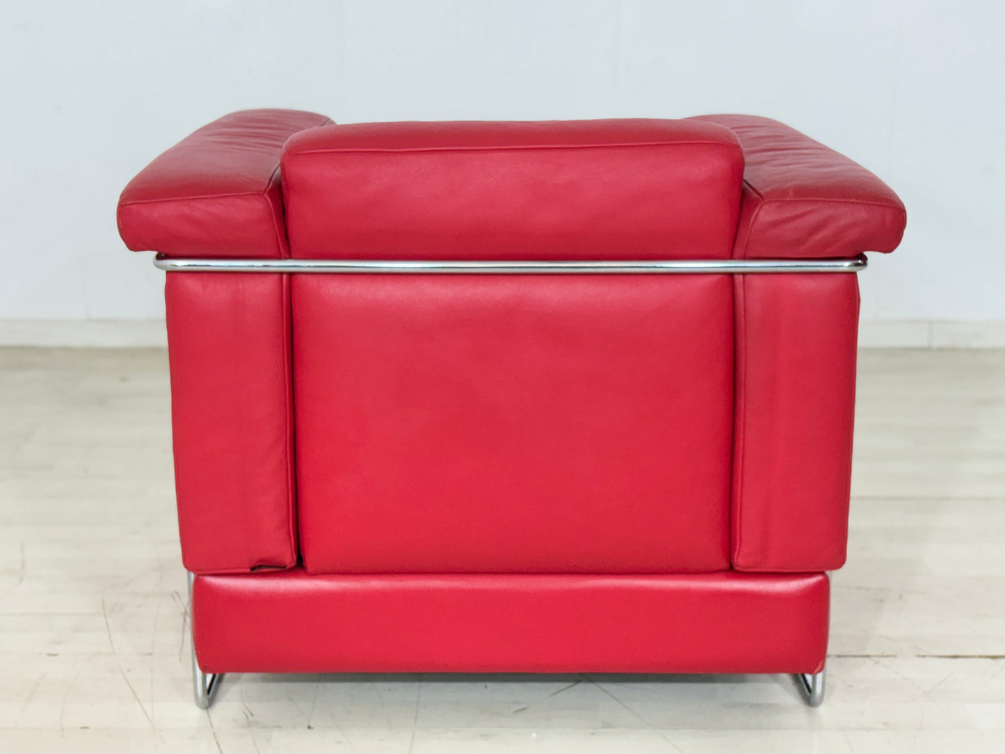 Züco Carat Leder Sessel Rot