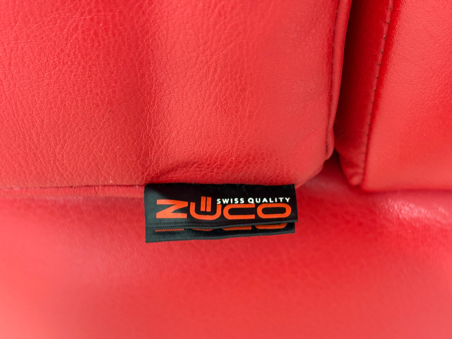 Züco Carat Leder Sessel Rot