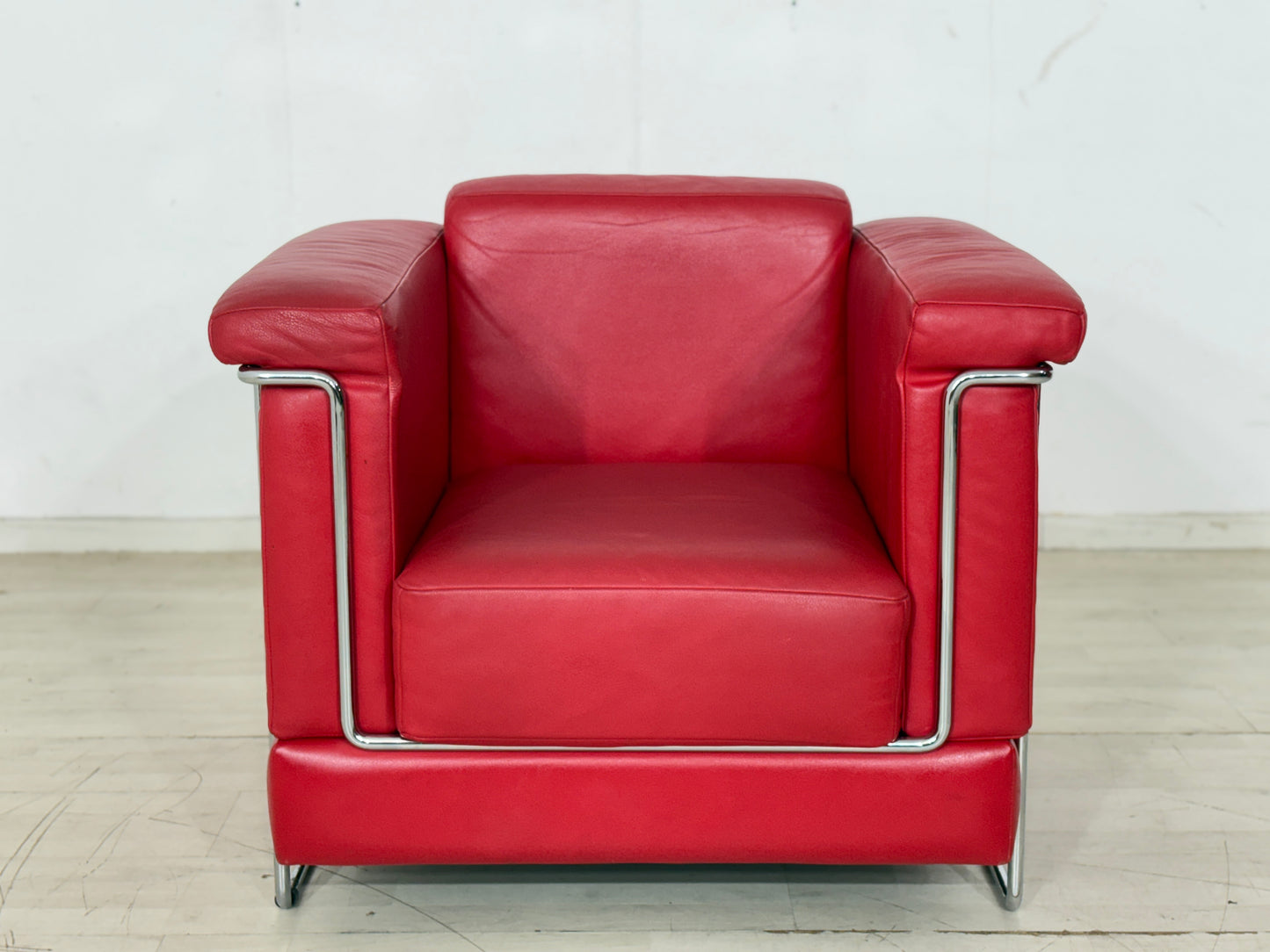 Züco Carat Leder Sessel Rot