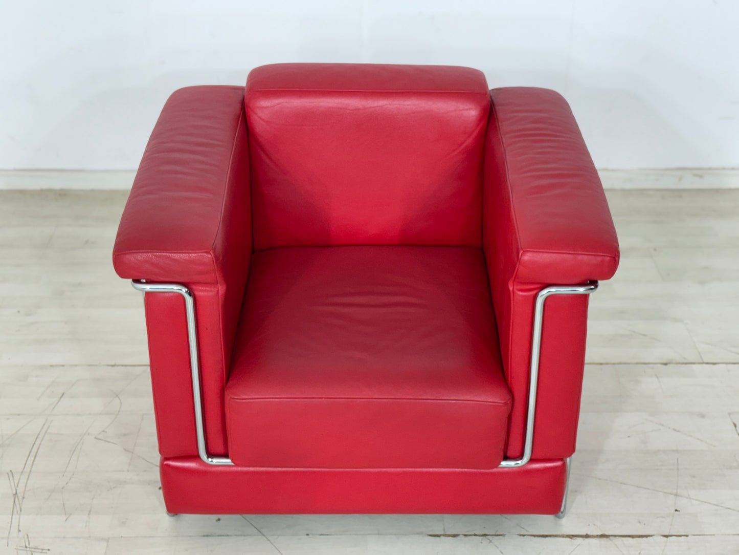 Züco Carat Leder Sessel Rot