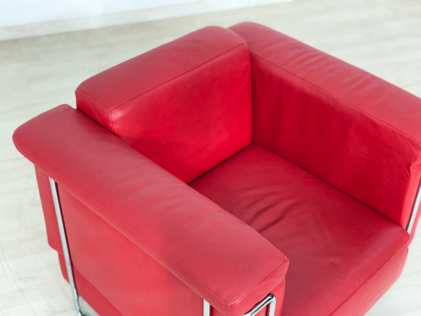 Züco Carat Leder Sessel Rot