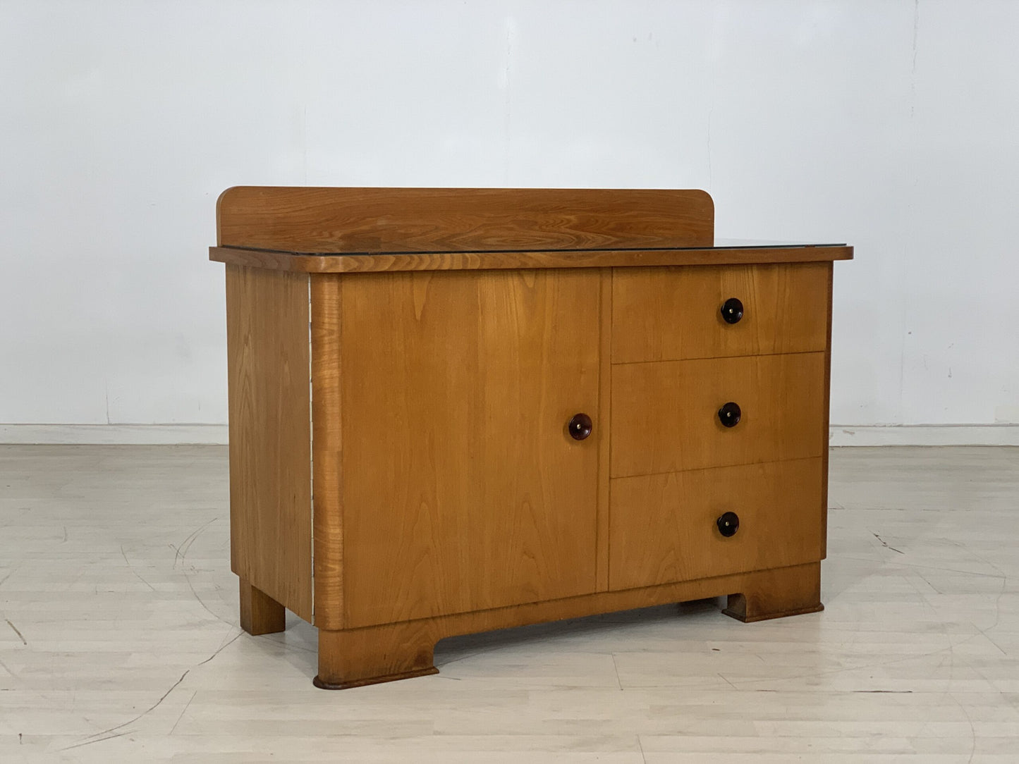 MID CENTURY CHEST OF DRAWERS SIDEBOARD CABINET VINTAGE