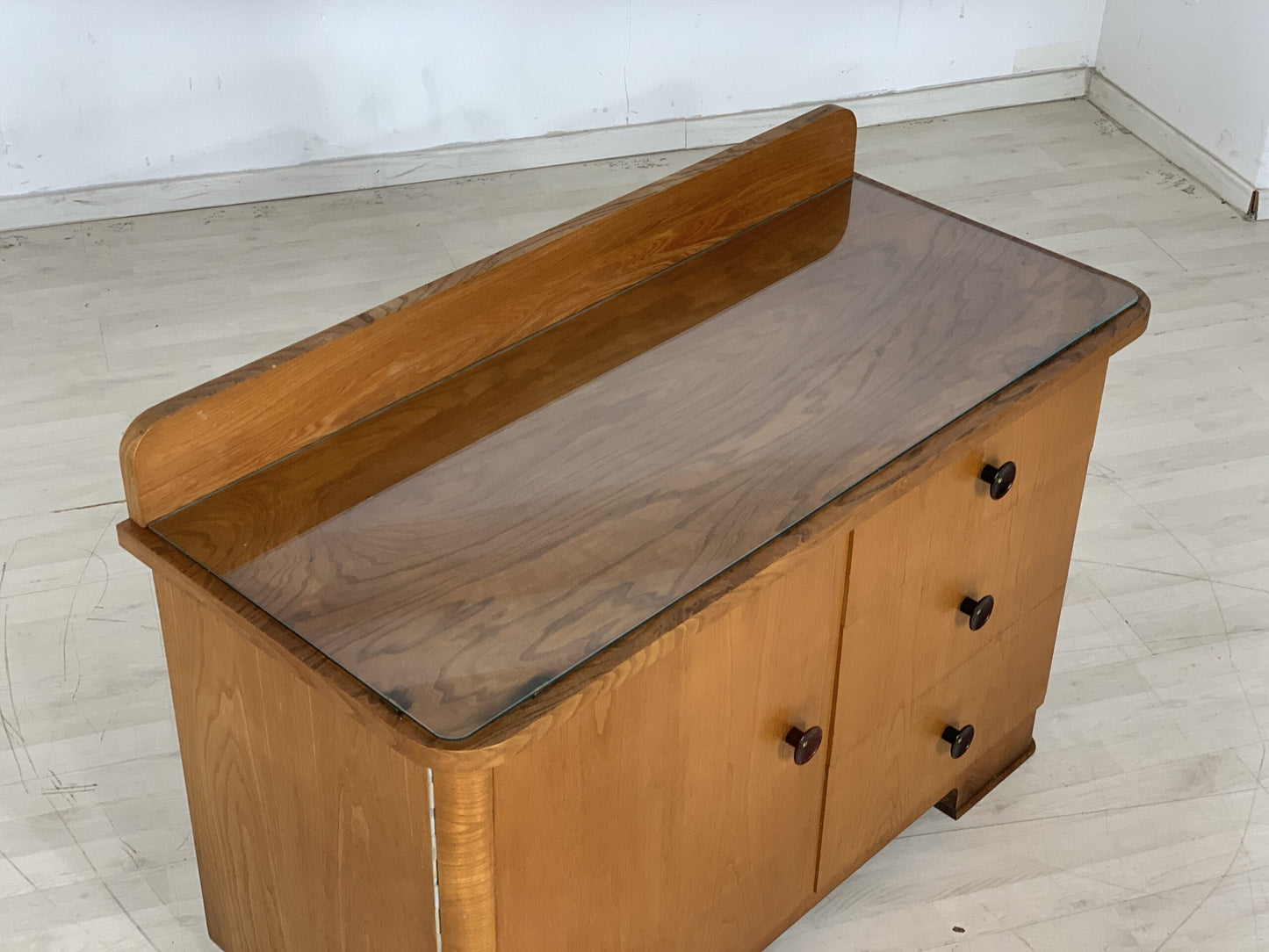 MID CENTURY CHEST OF DRAWERS SIDEBOARD CABINET VINTAGE