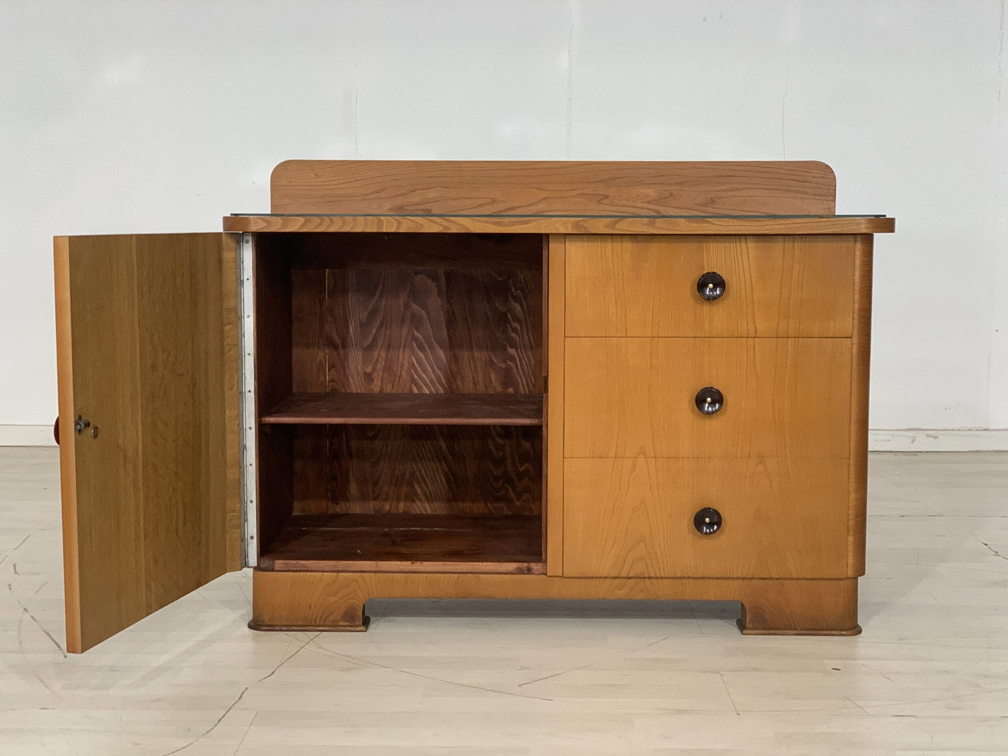 MID CENTURY CHEST OF DRAWERS SIDEBOARD CABINET VINTAGE