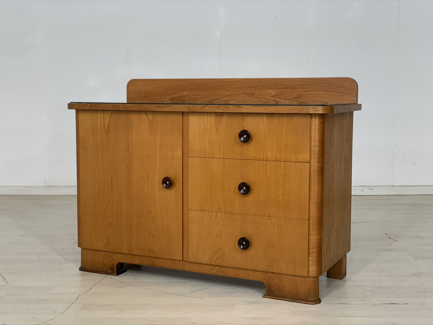 MID CENTURY CHEST OF DRAWERS SIDEBOARD CABINET VINTAGE