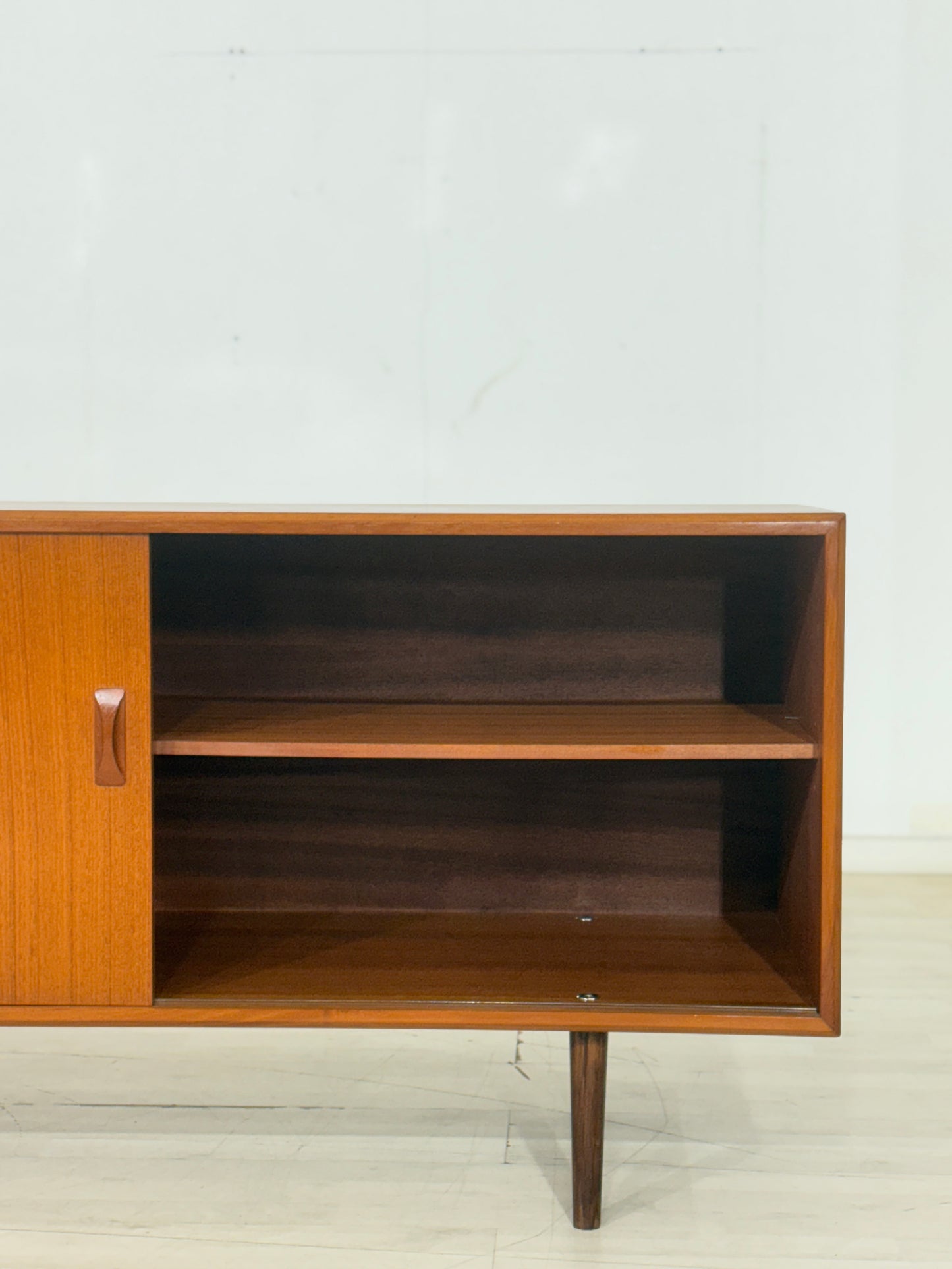 Schönes Teak Clausen & Son Sideboard Anrichte Wohnzimmerschrank Schrank Vintage