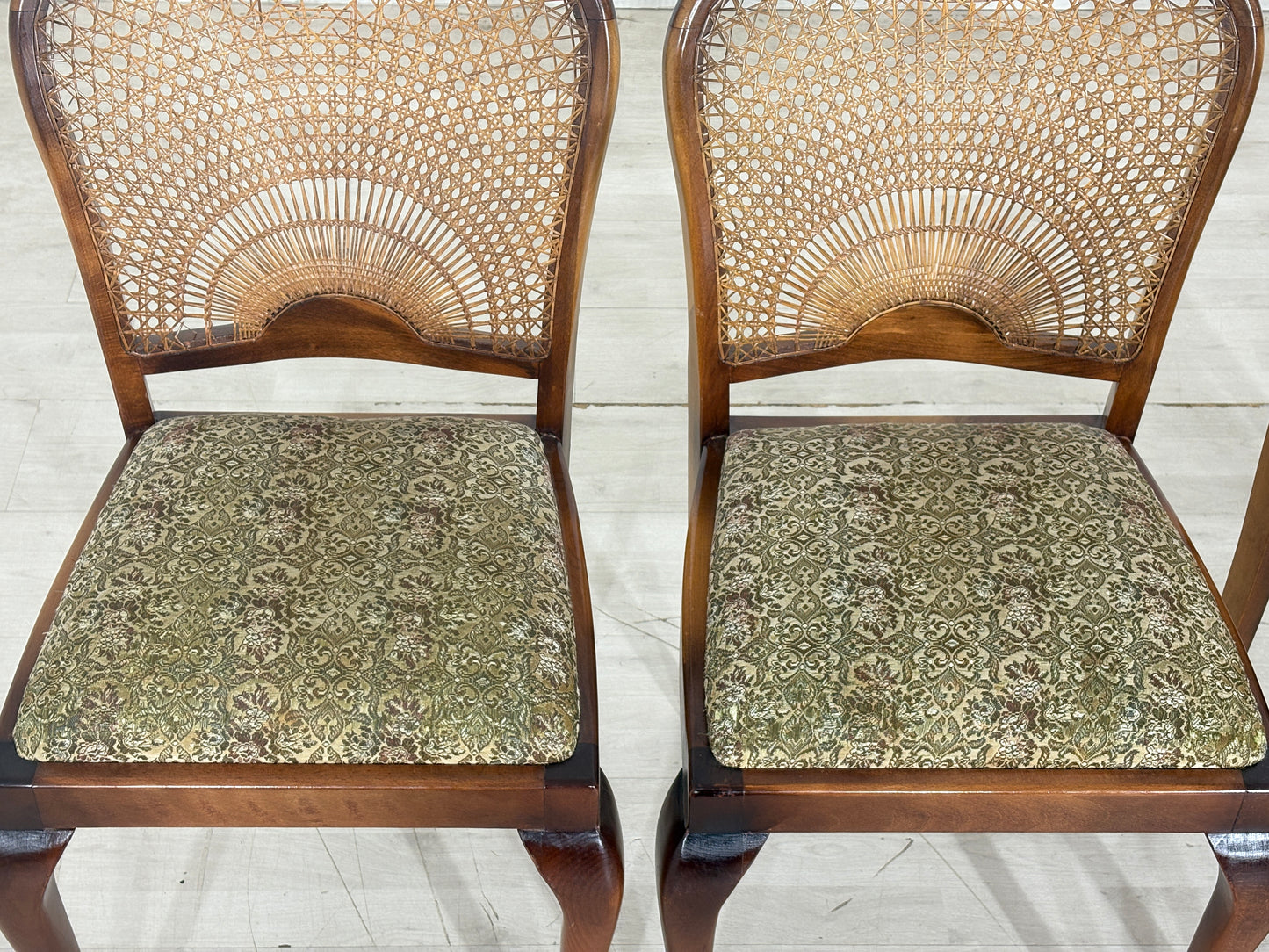 4x Chippendale Esszimmerstühle Stühle Esszimmerstuhl Küchenstühle Stuhl Vintage