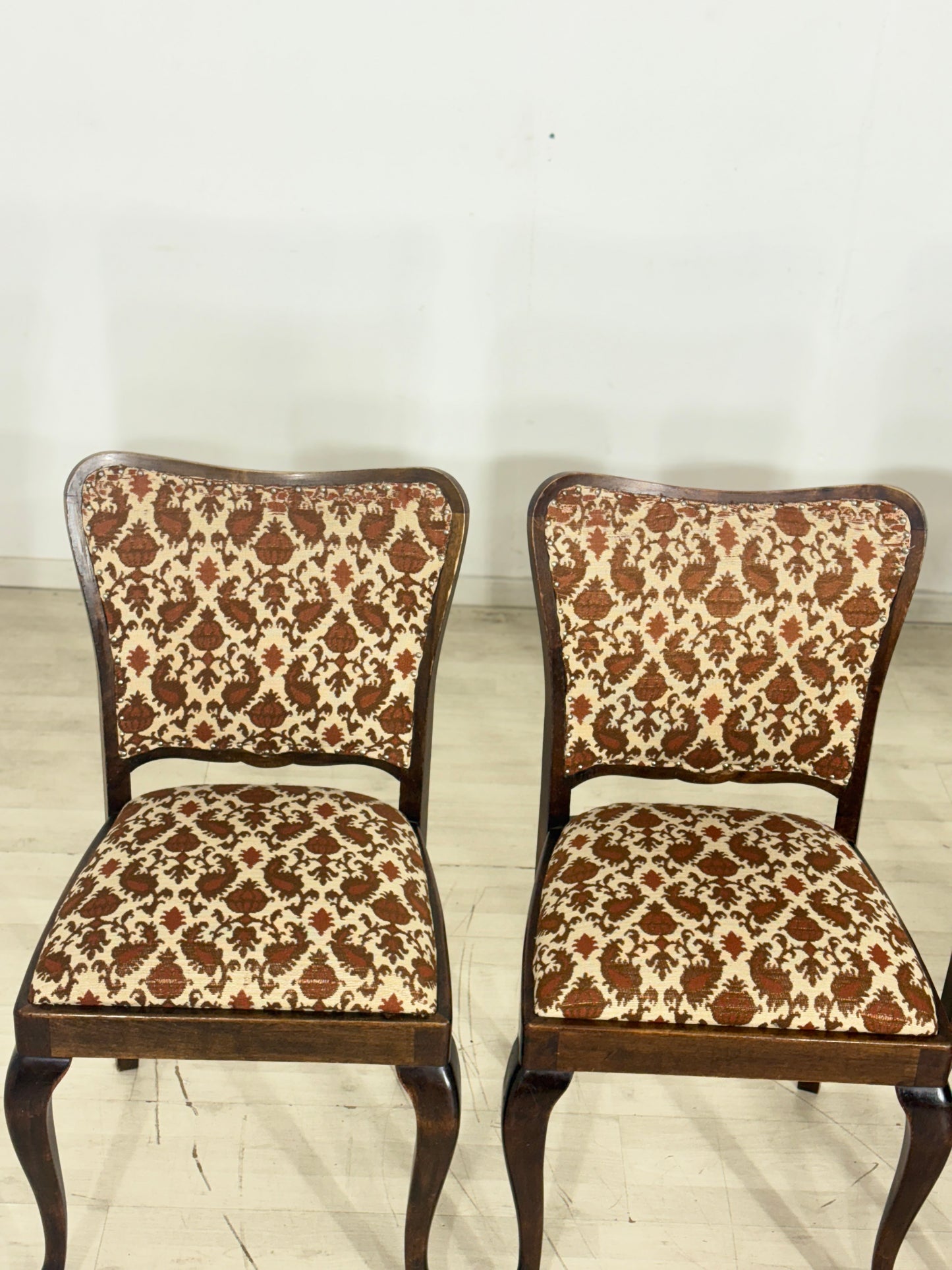 4x Sehr schöne Chippendale Stühle Esszimmerstühle Küchenstühle Stuhl Esszimmerstuhl Vintage