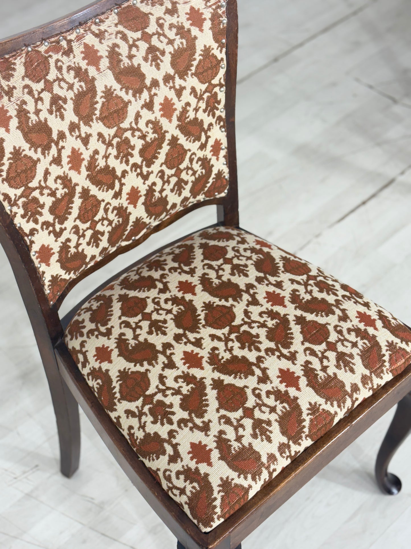 4x Sehr schöne Chippendale Stühle Esszimmerstühle Küchenstühle Stuhl Esszimmerstuhl Vintage