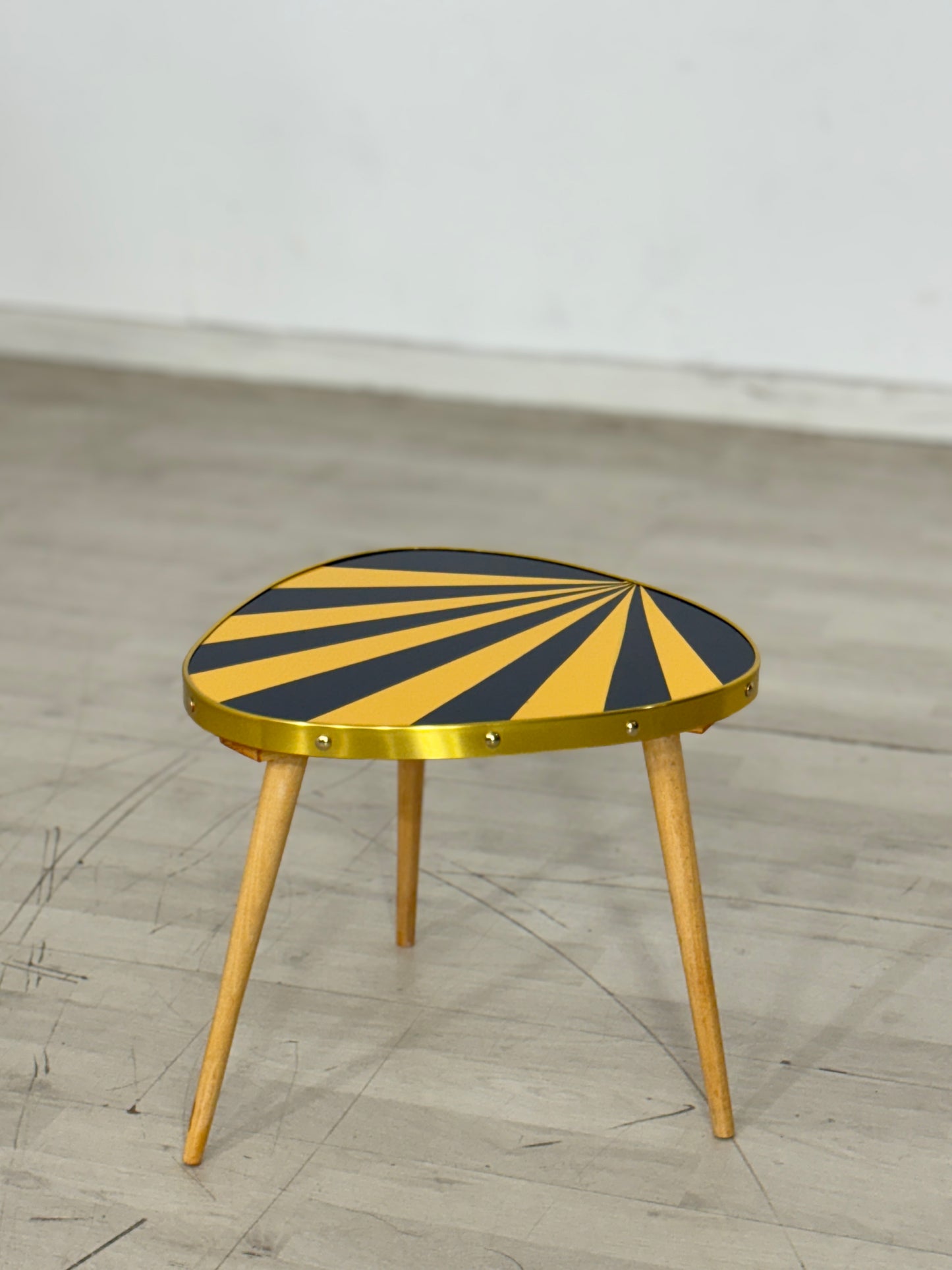 Vintage Nierentisch Blumentisch Beistelltisch Ablage Mid Century Modern