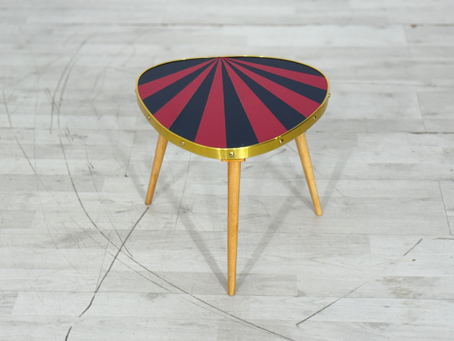 Vintage Nierentisch Blumentisch Beistelltisch Ablage Mid Century Modern