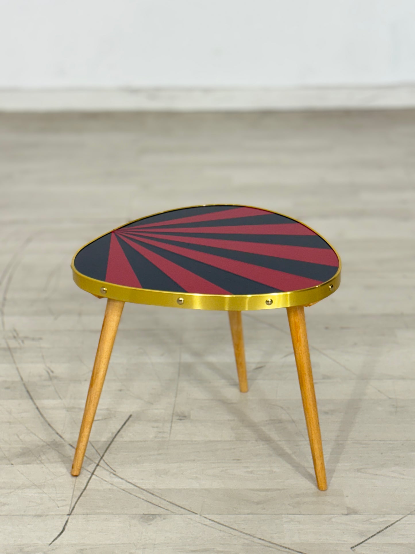 Vintage Nierentisch Blumentisch Beistelltisch Ablage Mid Century Modern