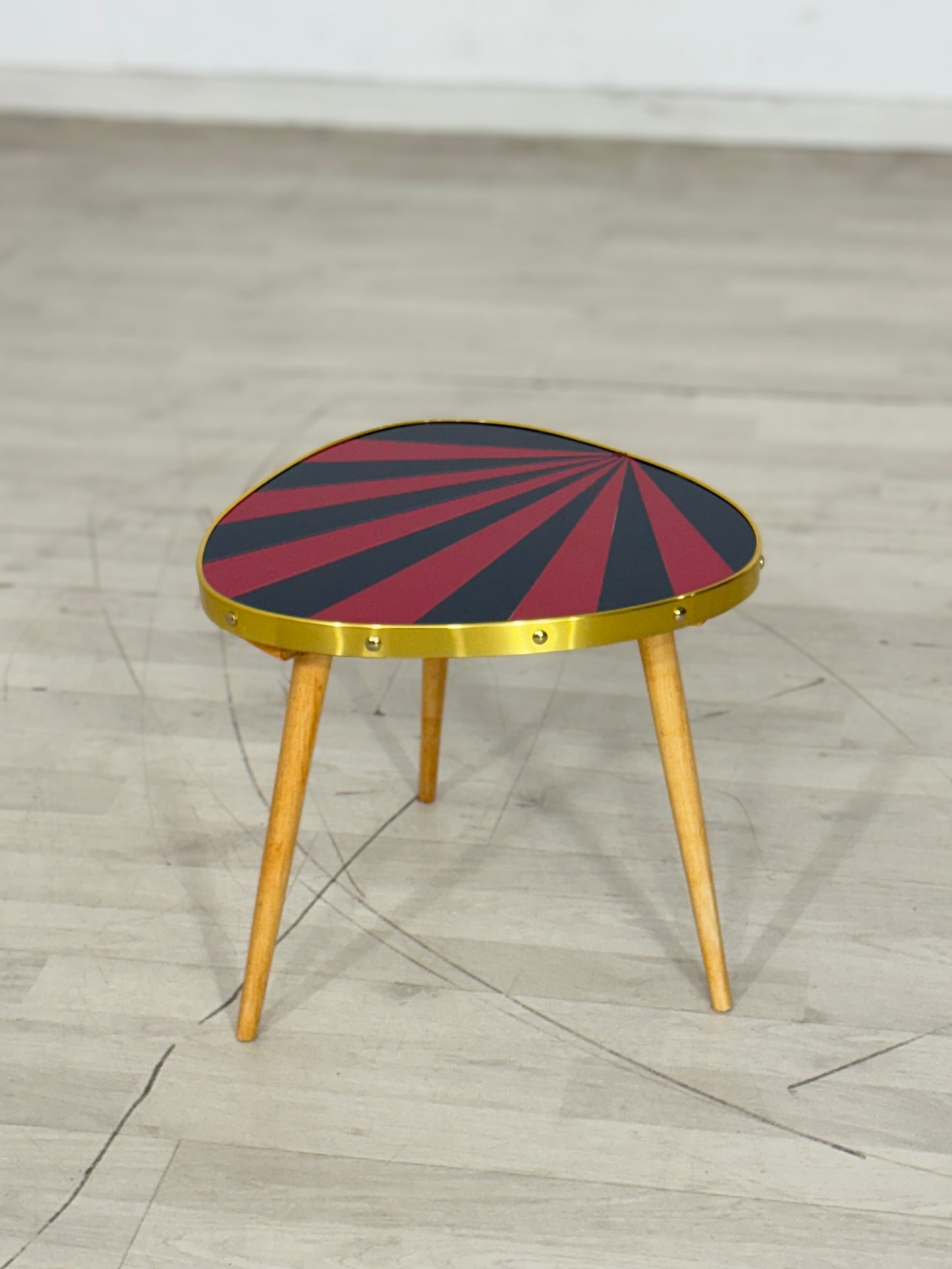 Vintage Nierentisch Blumentisch Beistelltisch Ablage Mid Century Modern