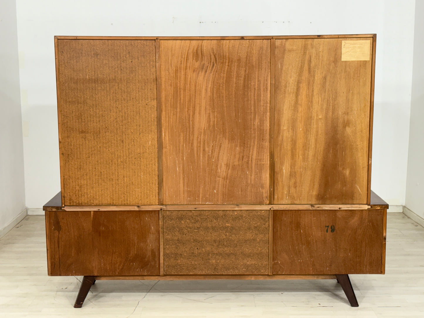 Vintage Highboard Schrank Geschirrschrank Vitrine Wohnzimmerschrank