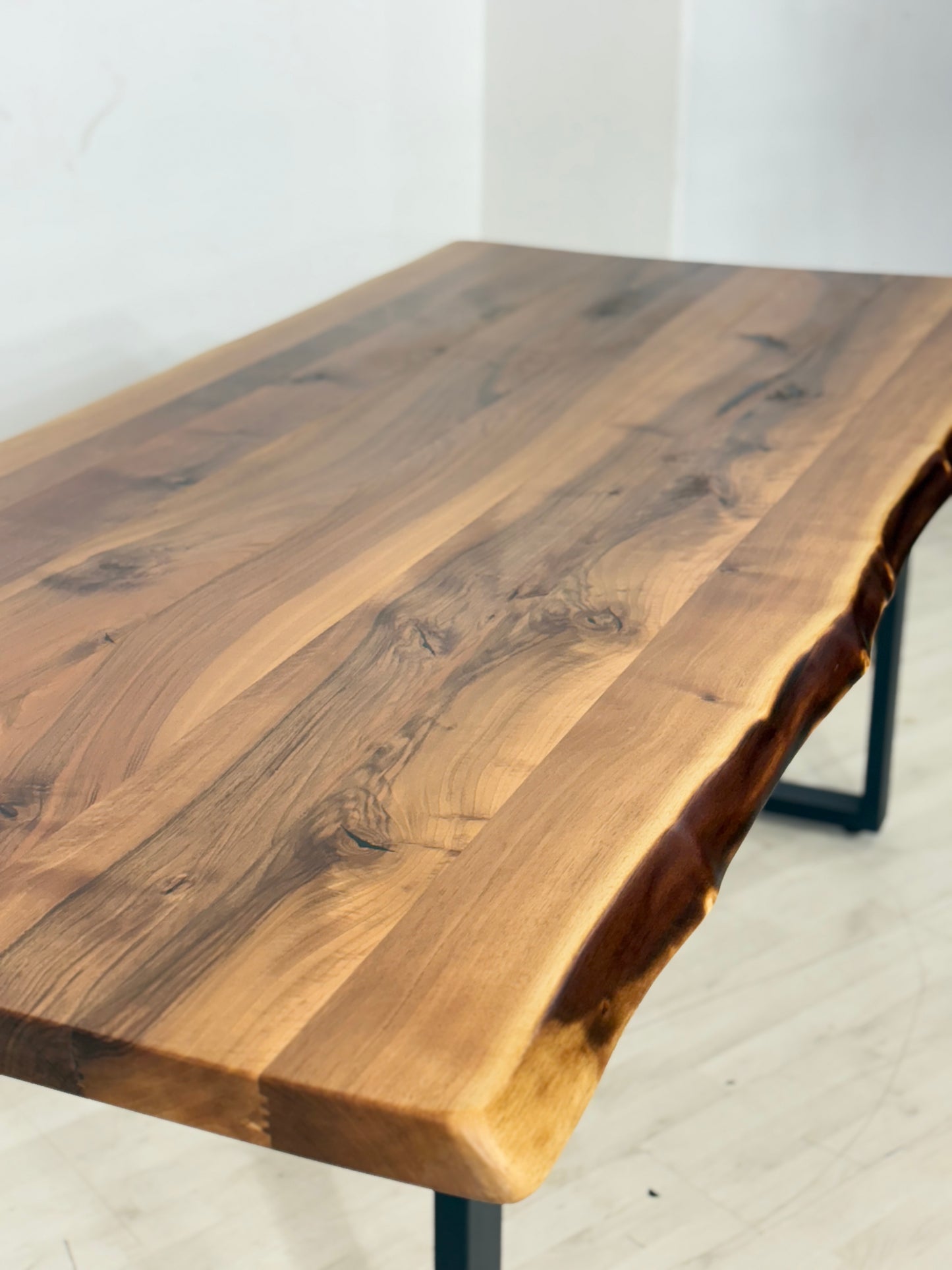 TABLE À MANGER EN BOIS MASSIF TABLE DE SALLE À MANGER TABLE DE CONFÉRENCE 76x220x100
