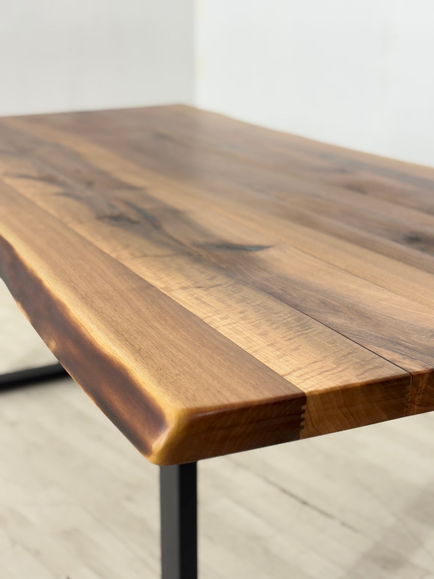 TABLE À MANGER EN BOIS MASSIF TABLE DE SALLE À MANGER TABLE DE CONFÉRENCE 76x220x100