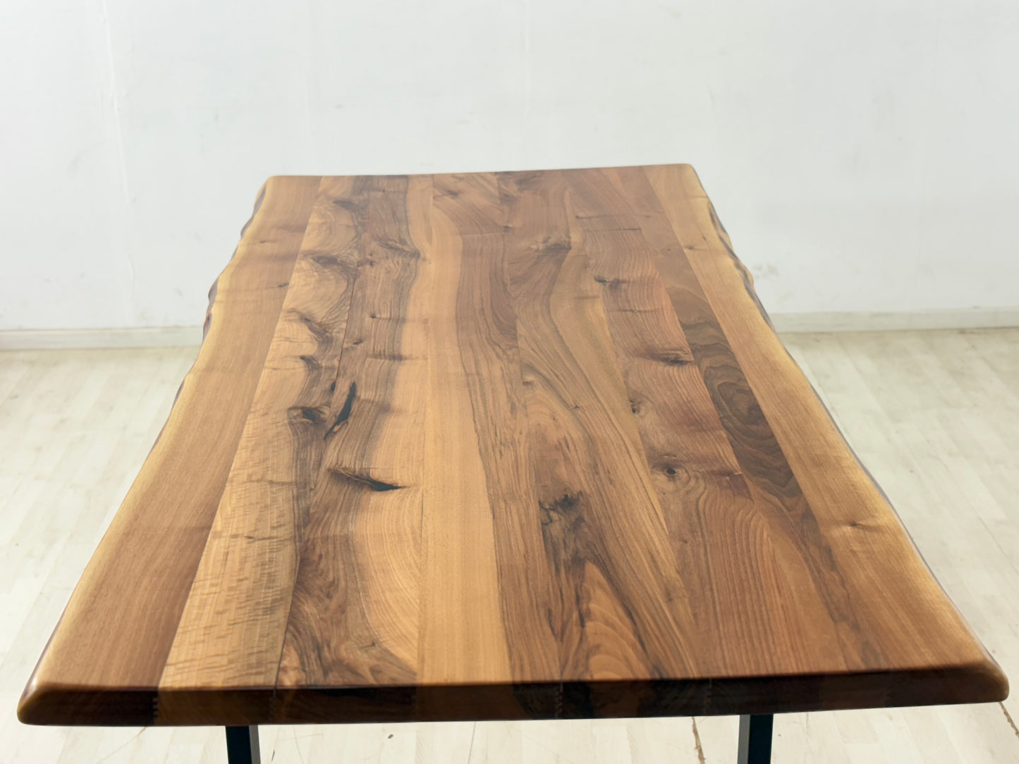 TABLE À MANGER EN BOIS MASSIF TABLE DE SALLE À MANGER TABLE DE CONFÉRENCE 76x220x100