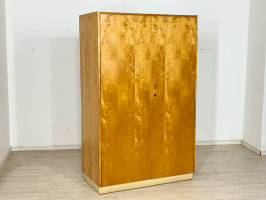 Vintage Kleiderschrank Wäscheschrank Holz Schrank