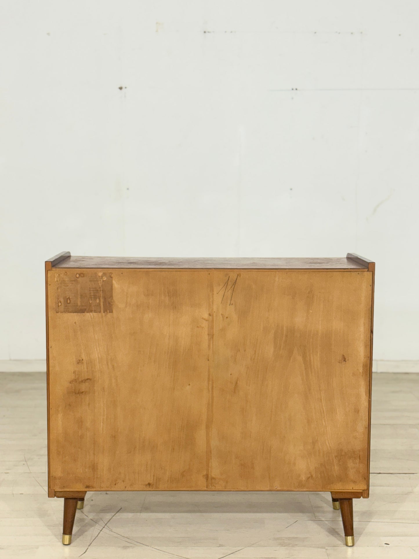 Mid Century Kommode Vitrine Wohnzimmerschrank Sideboard Vintage