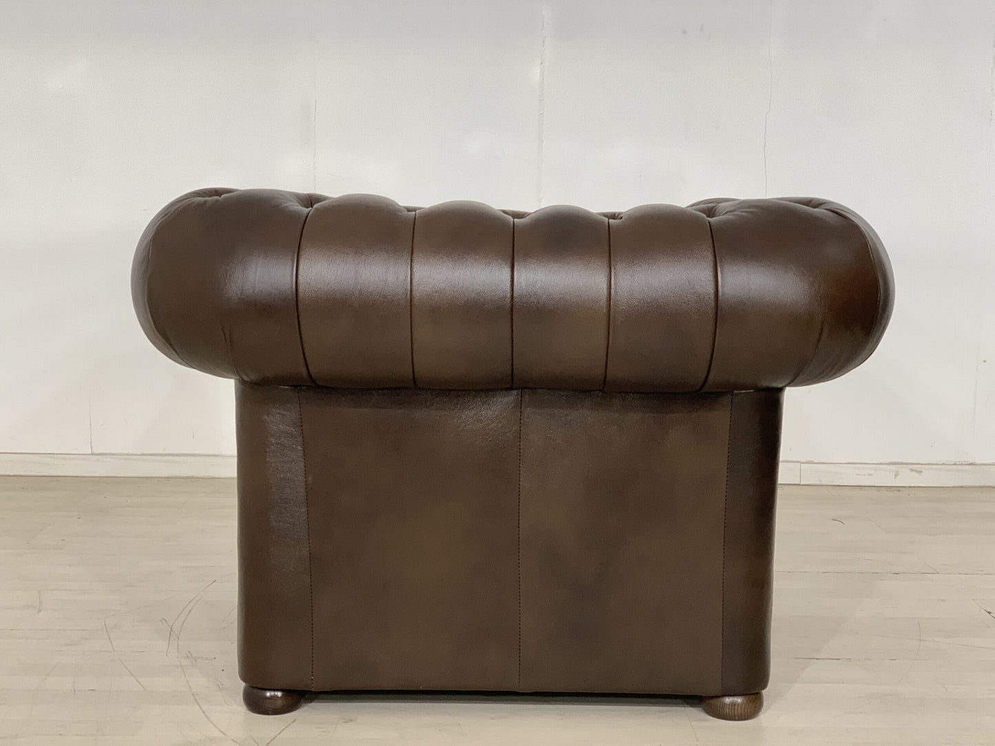 CHESTERFIELD SESSEL ARMLEHNSESSEL WOHNZIMMERSESSEL BÜROSESSEL ECHTLEDER