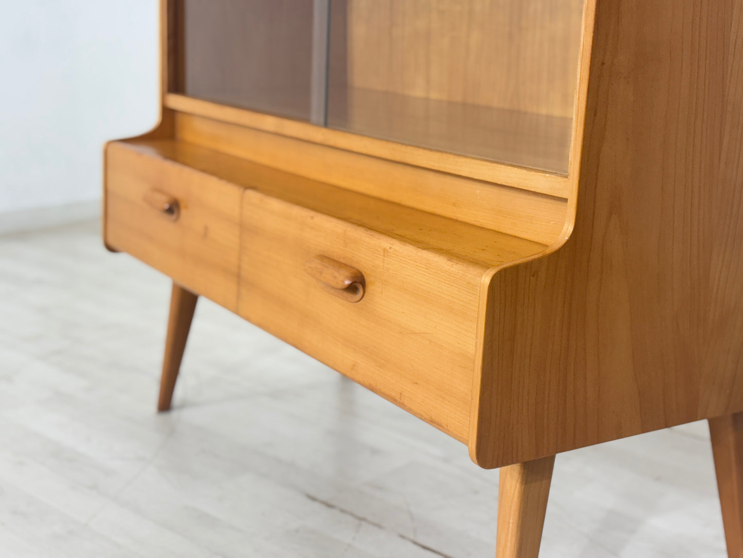 Mid-Century Vitrine | Highboard | Vintage Schrank | Anrichte