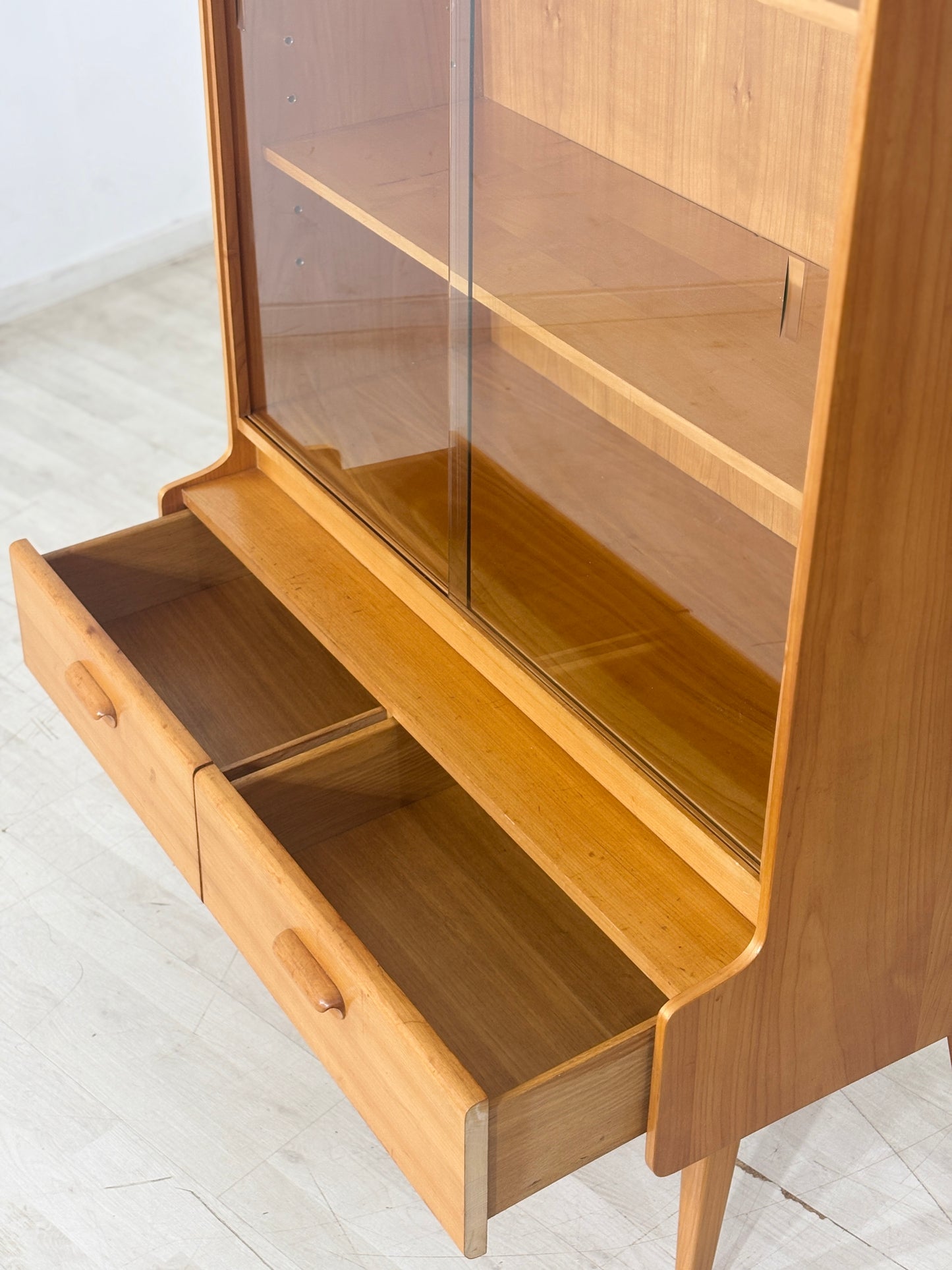 Mid-Century Vitrine | Highboard | Vintage Schrank | Anrichte