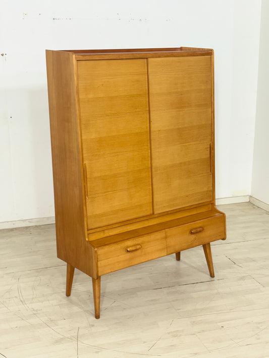 Vintage Schrank | Highboard | Mid-Century Fächerschrank | Wohnzimmerschrank