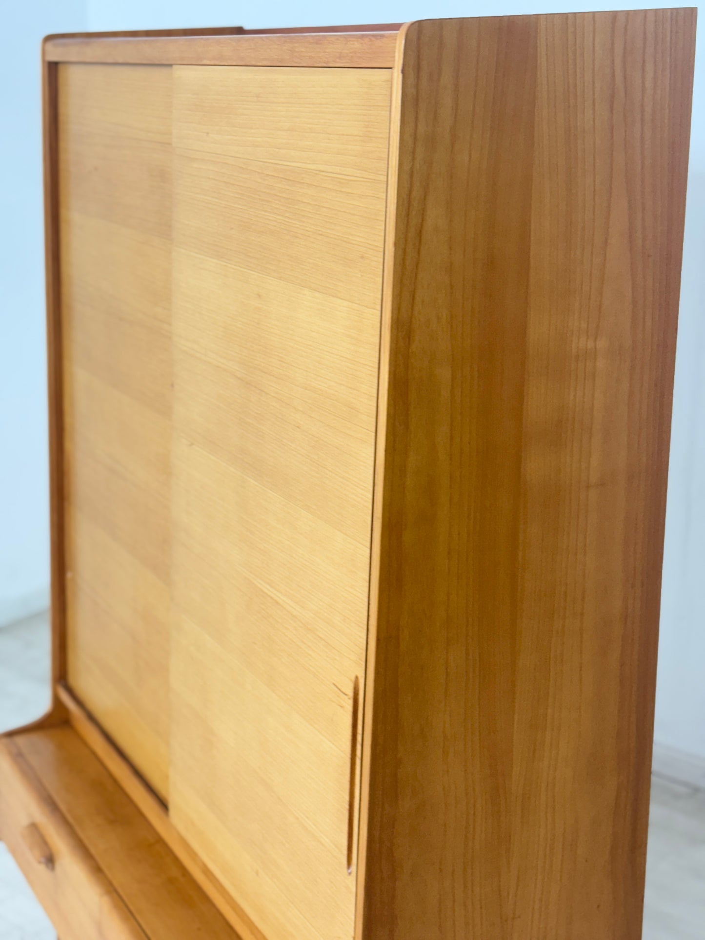Vintage Schrank | Highboard | Mid-Century Fächerschrank | Wohnzimmerschrank