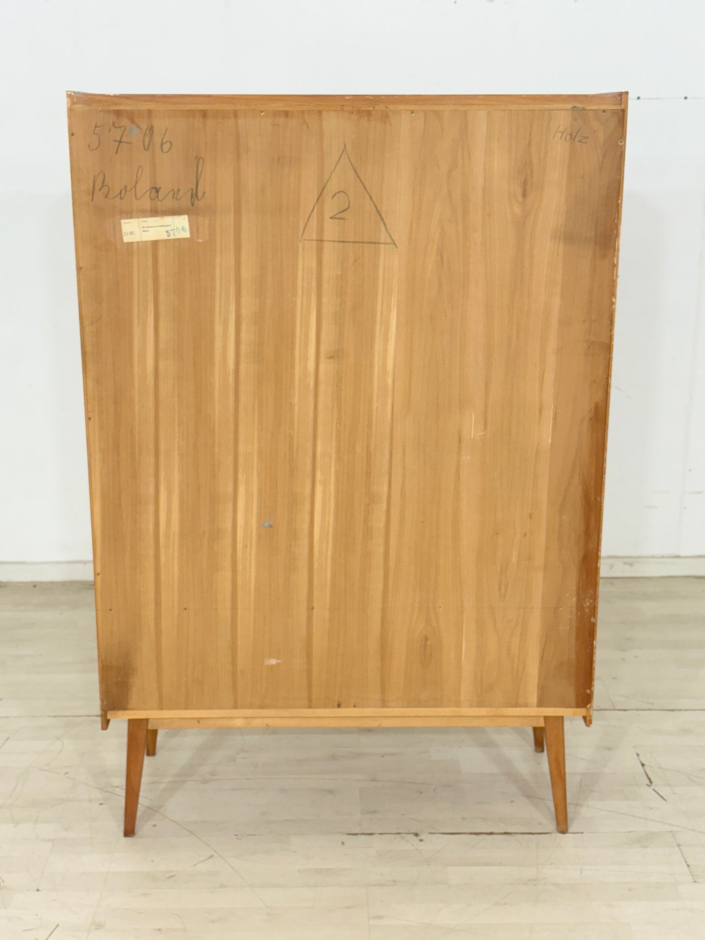 Vintage Schrank | Highboard | Mid-Century Fächerschrank | Wohnzimmerschrank
