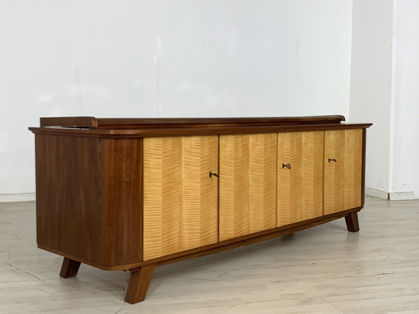 60ER JAHRE ANRICHTE KOMMODE SIDEBOARD WOHNZIMMERSCHRANK SCHRANK VINTAGE