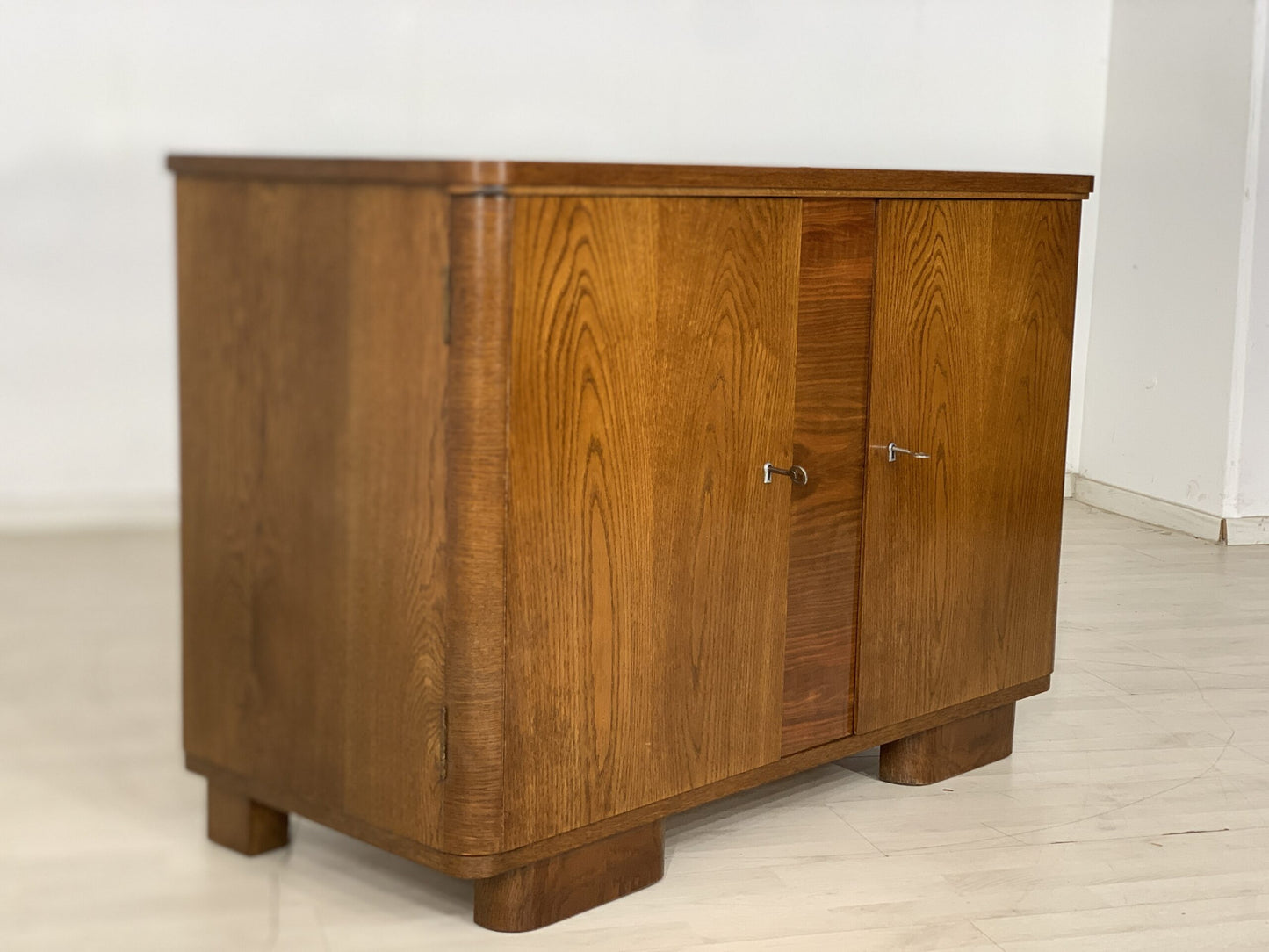 MID CENTURY KOMMODE SIDEBOARD SCHRANK FLURSCHRANK VINTAGE