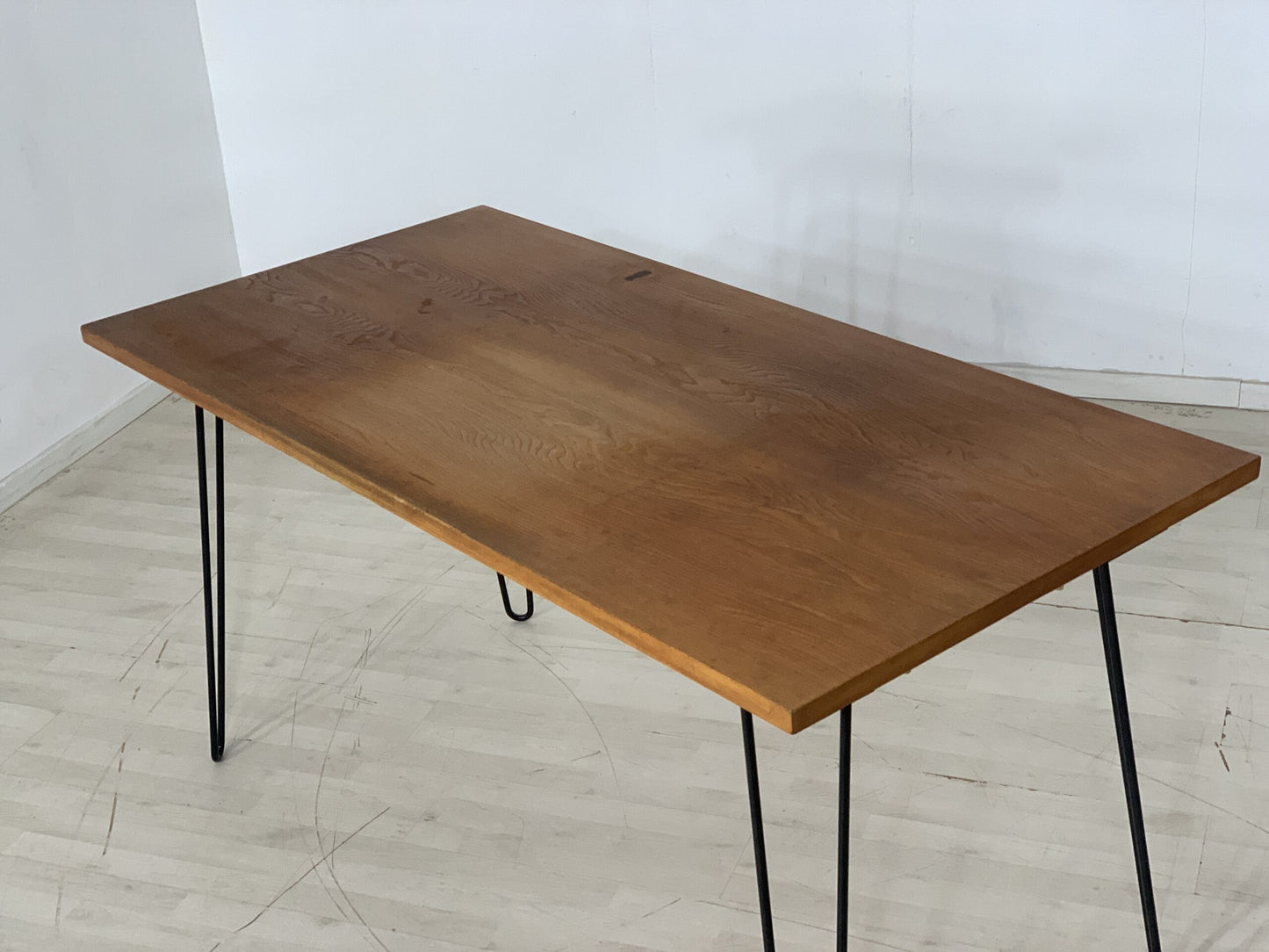 MID CENTURY HELLERAU DESK DINING TABLE VINTAGE TABLE