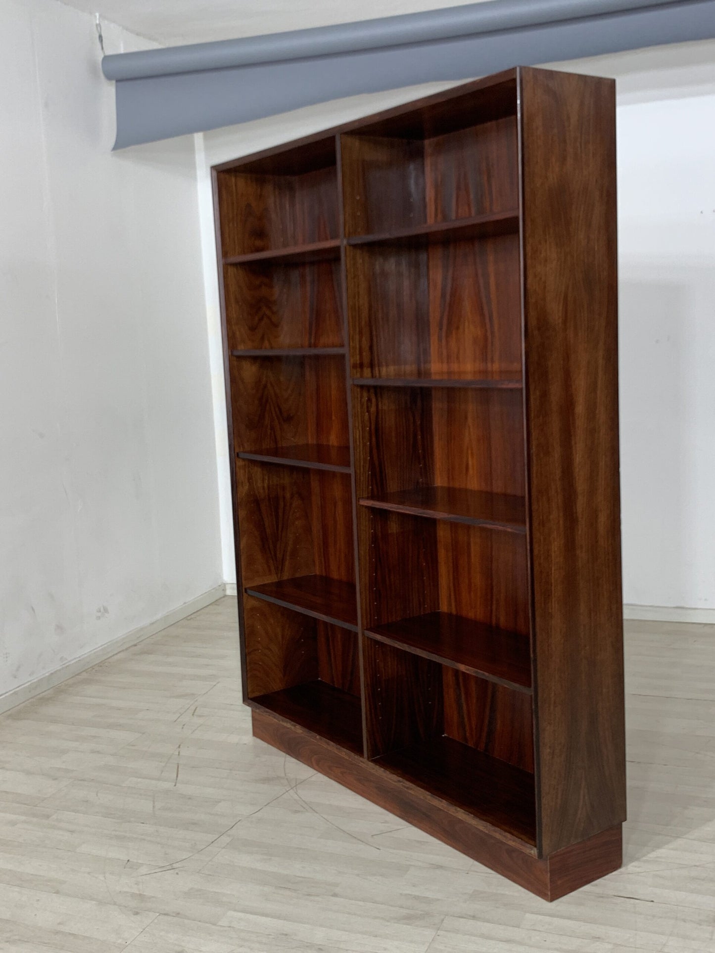 MID CENTURY ROSEWOOD BOOKSHELF SHELF BOOKCASE COMPARTMENT CABINET VINTAGE DANISH DESIGN