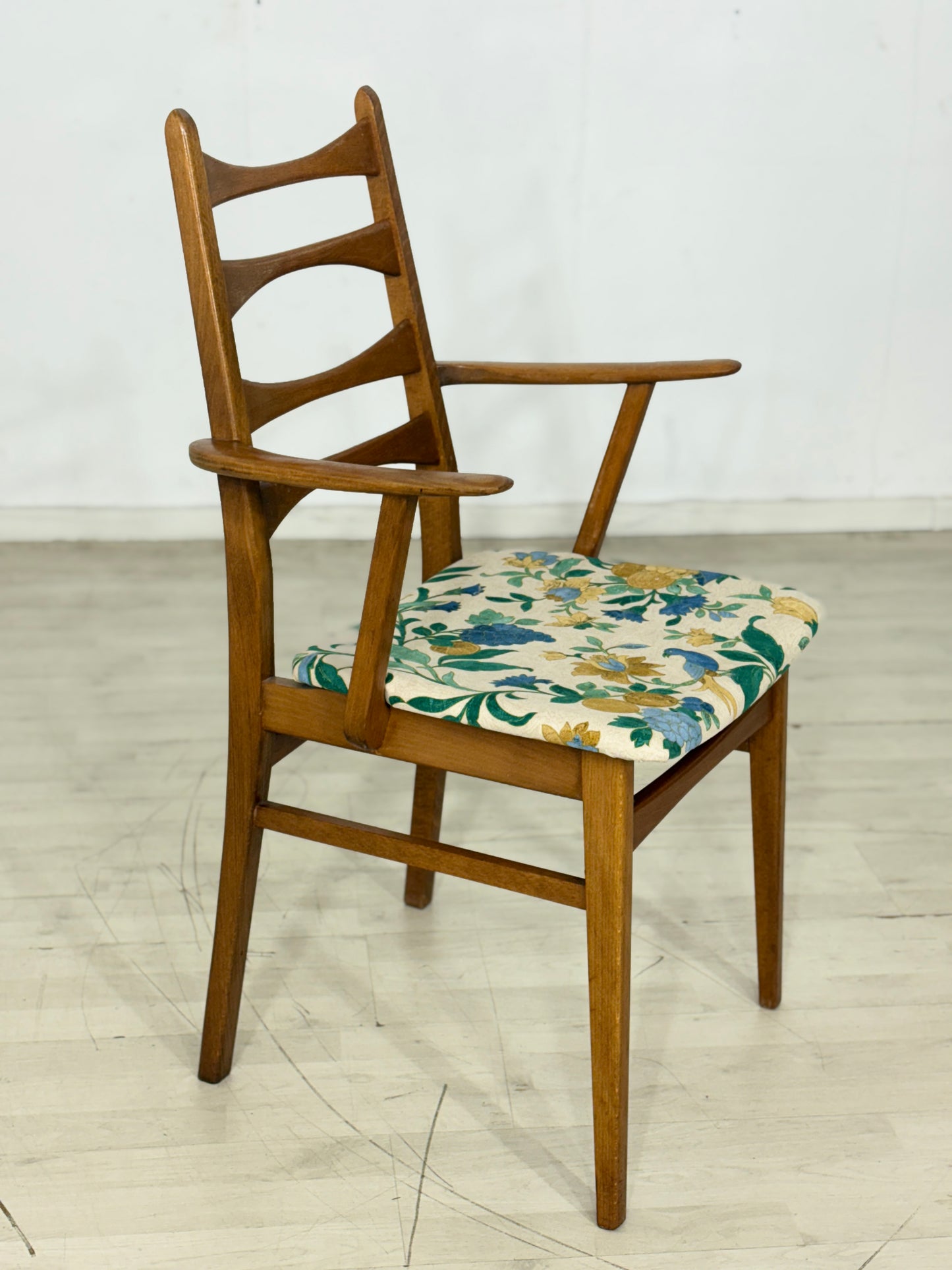 4x Mid Century Esszimmerstühle Stühle Küchenstühle Stuhl Vintage