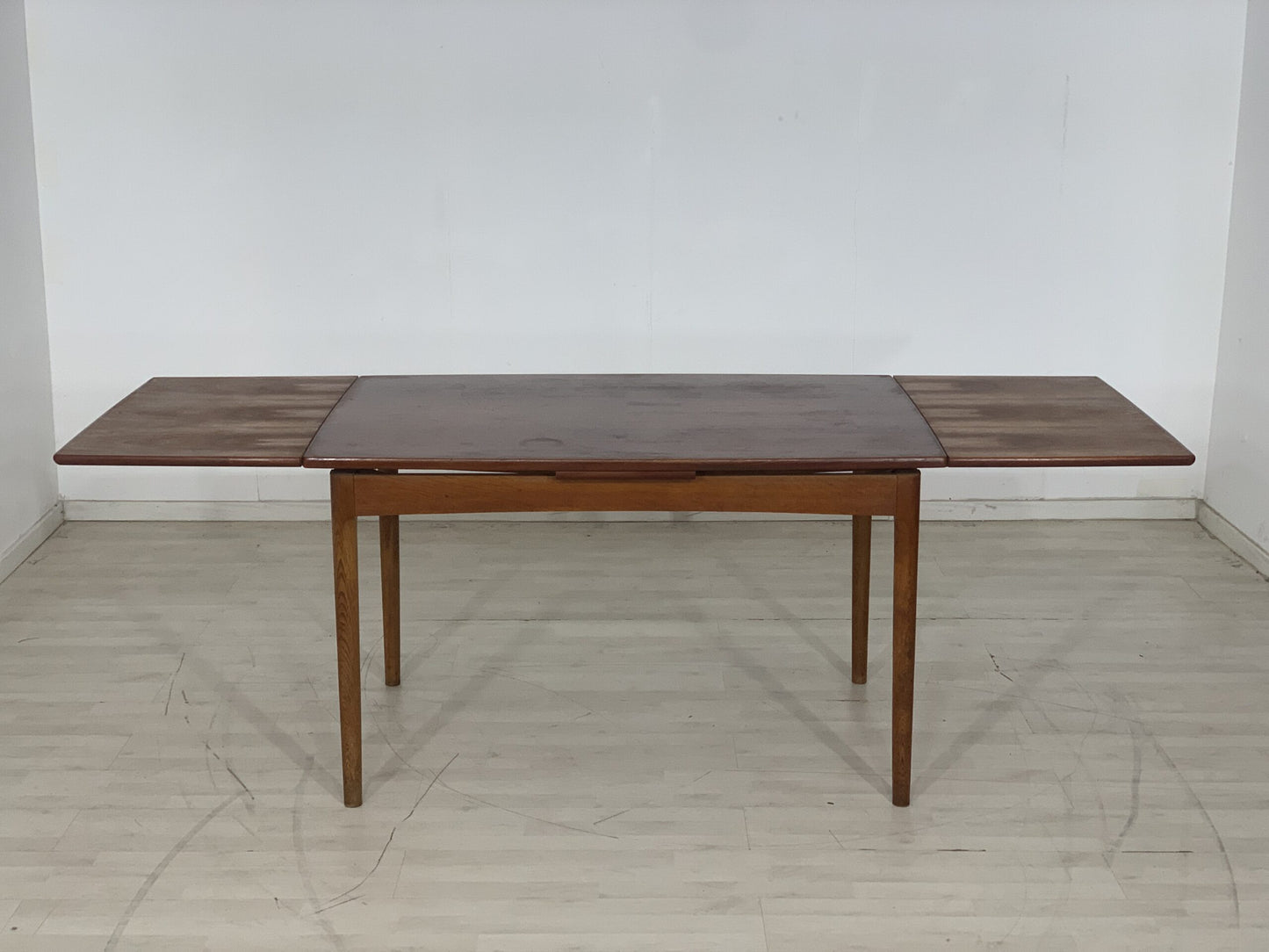 60'S DANISH TEAK DINING TABLE DINING ROOM TABLE KITCHEN TABLE VINTAGE