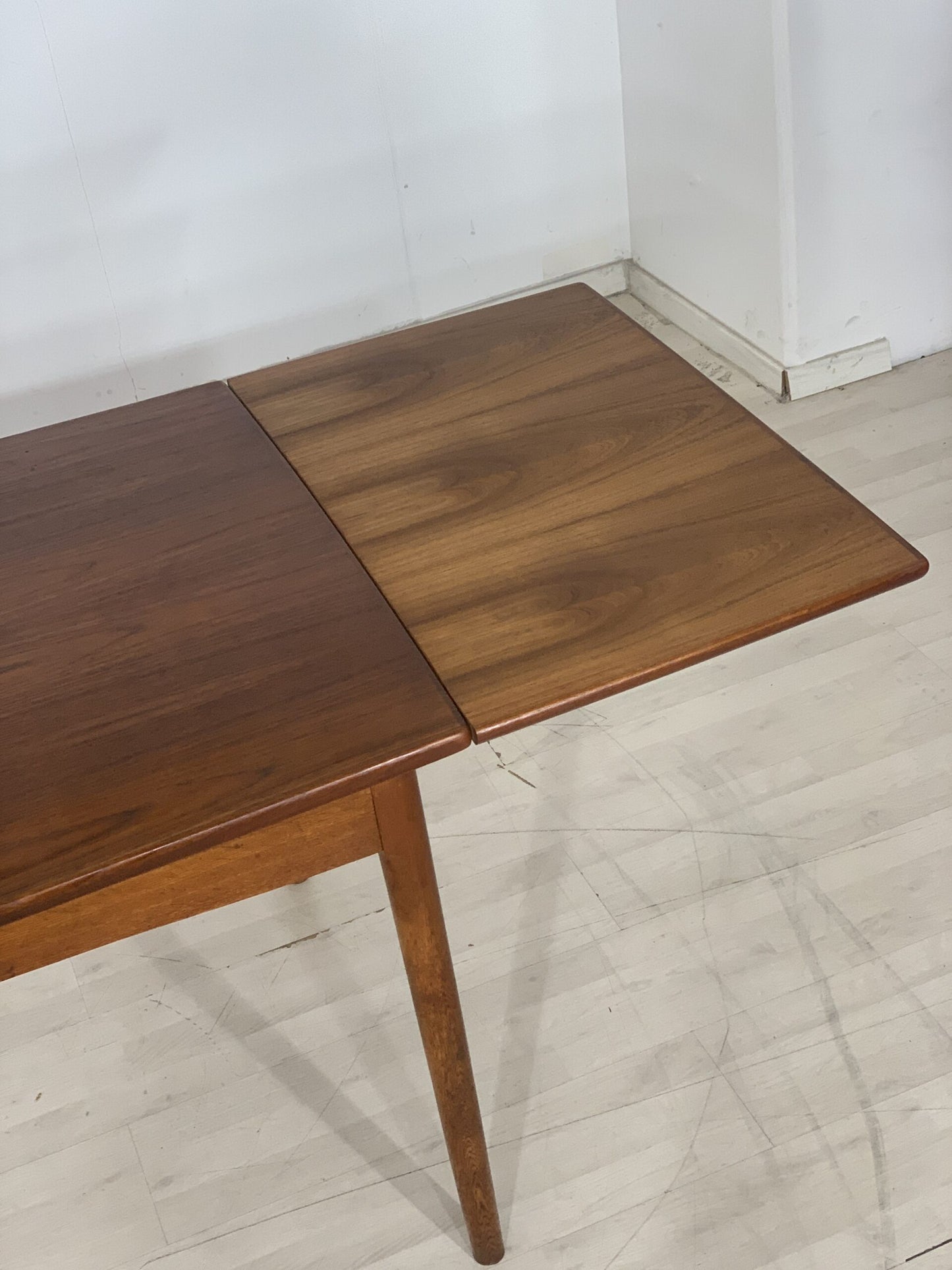 60'S DANISH TEAK DINING TABLE DINING ROOM TABLE KITCHEN TABLE VINTAGE