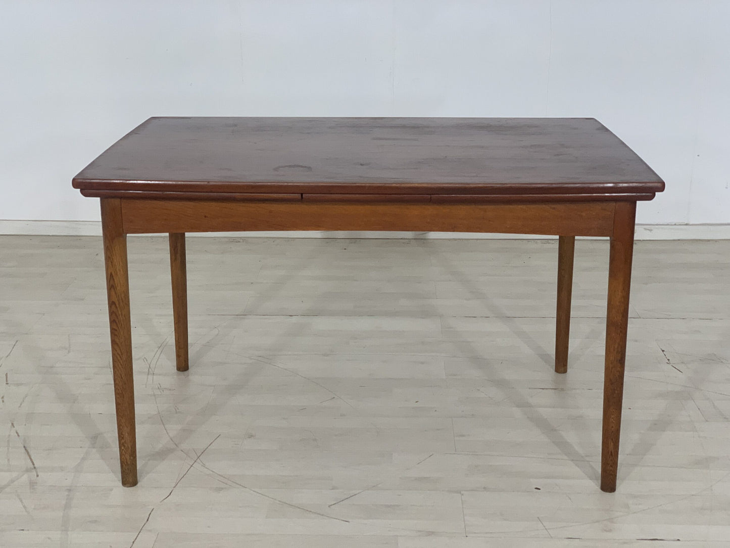 60'S DANISH TEAK DINING TABLE DINING ROOM TABLE KITCHEN TABLE VINTAGE