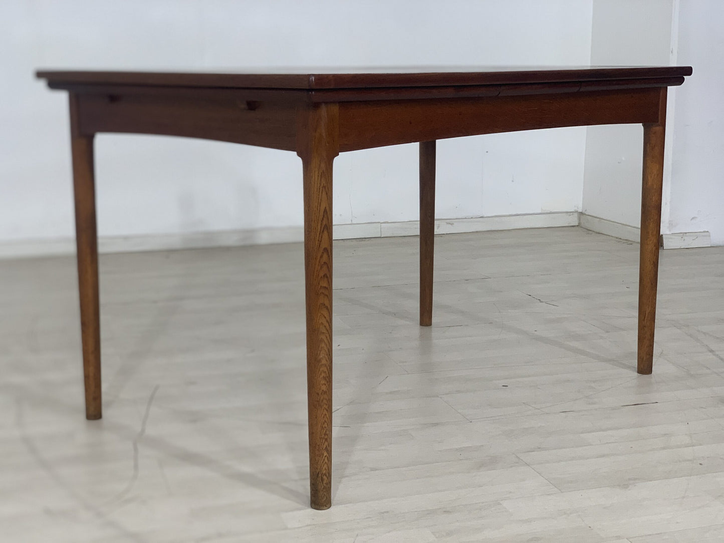 60'S DANISH TEAK DINING TABLE DINING ROOM TABLE KITCHEN TABLE VINTAGE