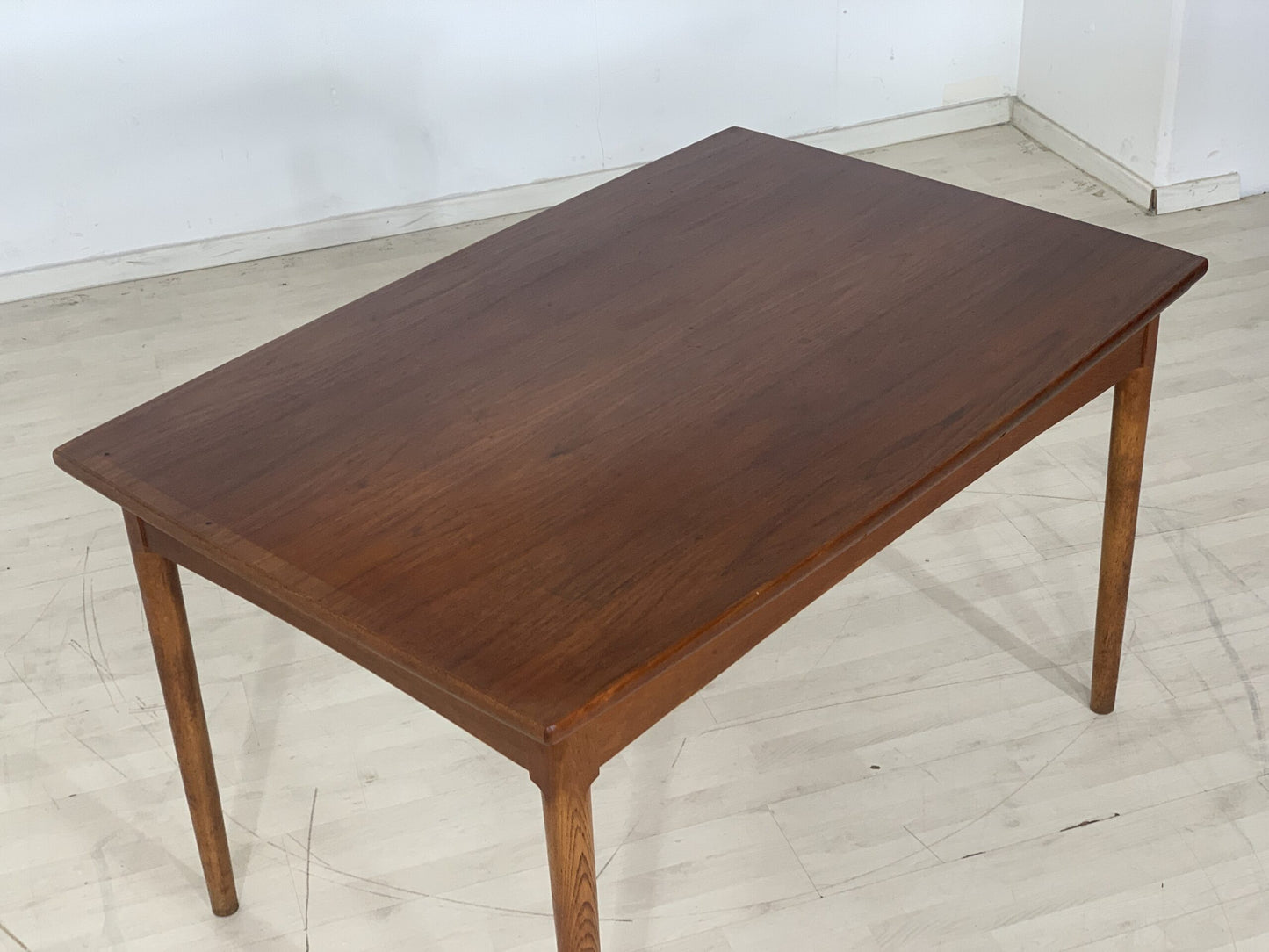 60'S DANISH TEAK DINING TABLE DINING ROOM TABLE KITCHEN TABLE VINTAGE