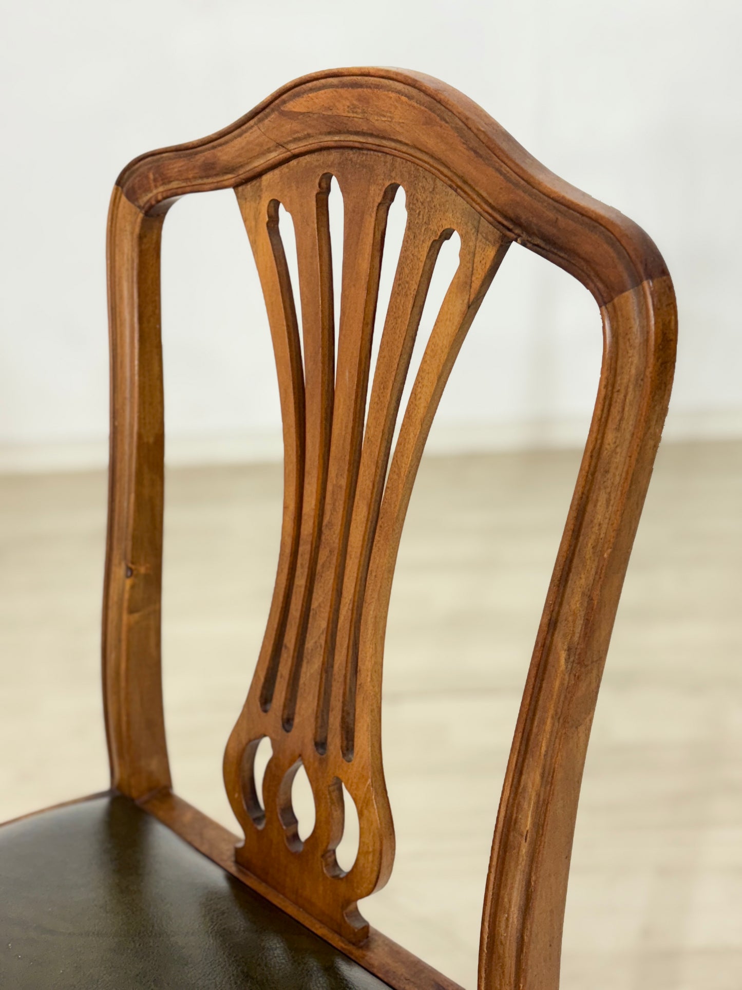 4x Schöne Jugendstil Stühle Esszimmerstühle Küchenstühle Stuhl um 1920