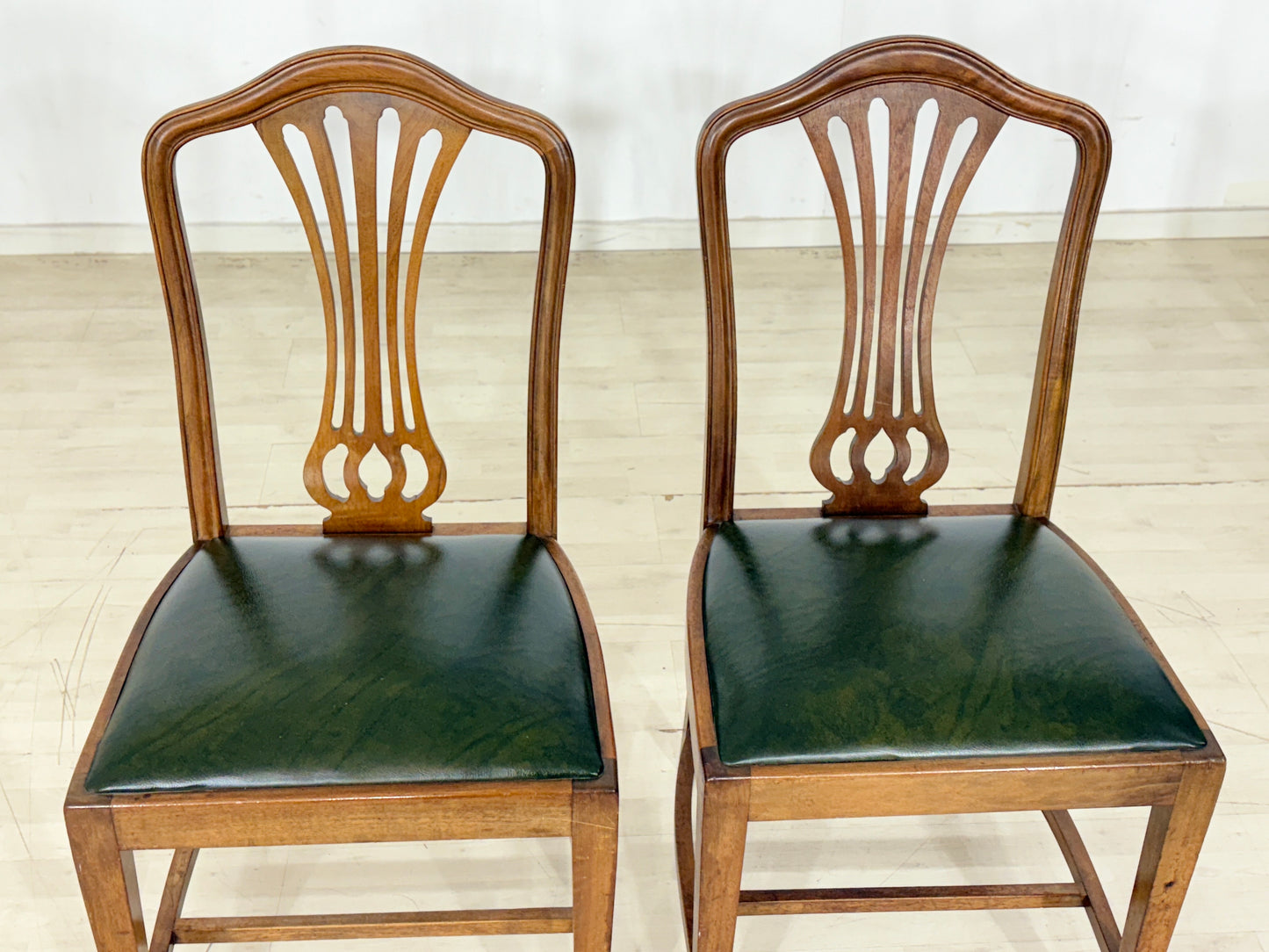 4x Schöne Jugendstil Stühle Esszimmerstühle Küchenstühle Stuhl um 1920