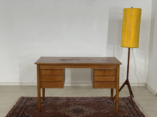 DANISH TEAK DESK TABLE OFFICE DESK VINTAGE DESK