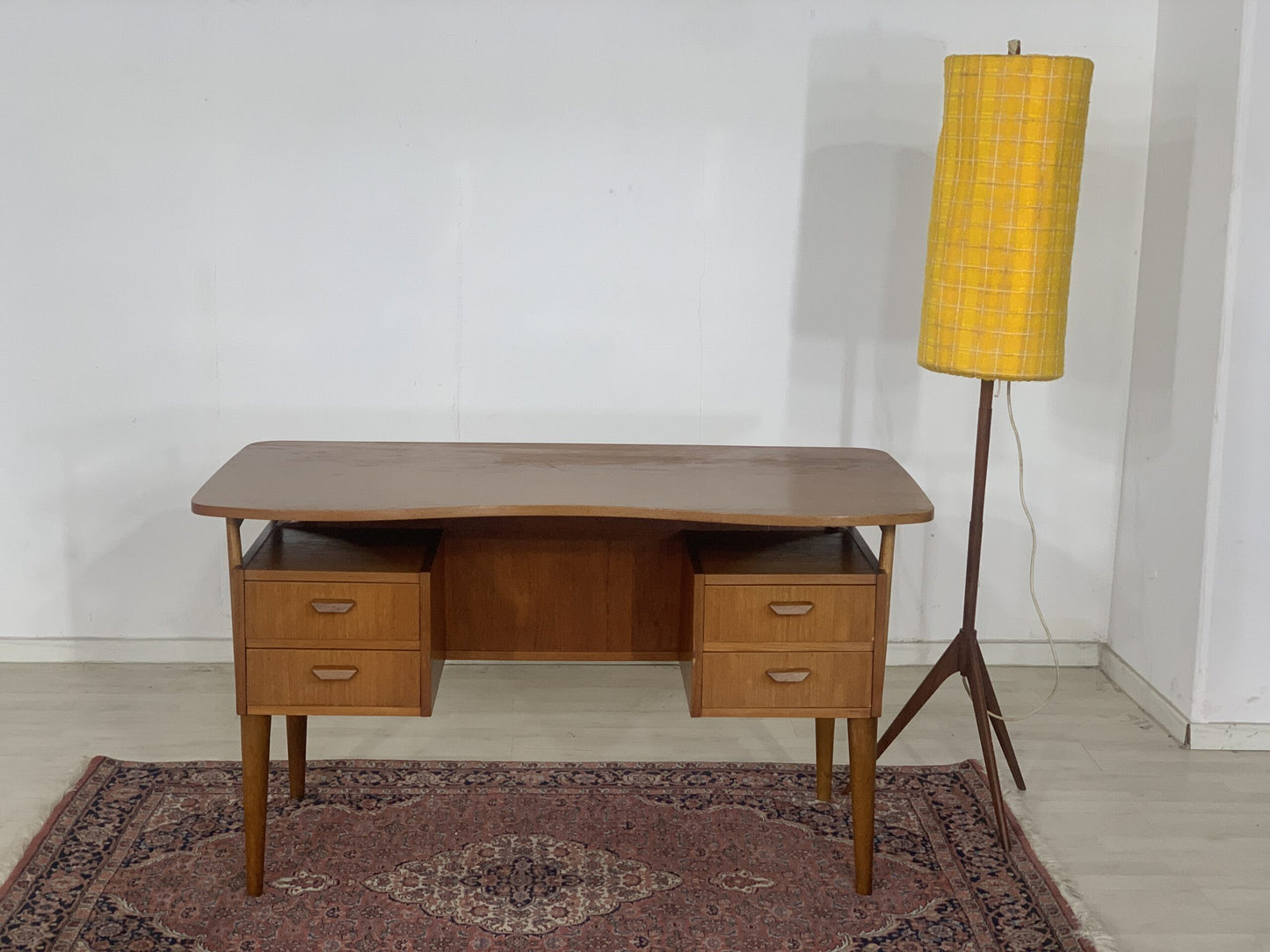 60ER JAHRE TEAK SCHREIBTISCH TISCH SCHREIBTISCHE VINTAGE DESK