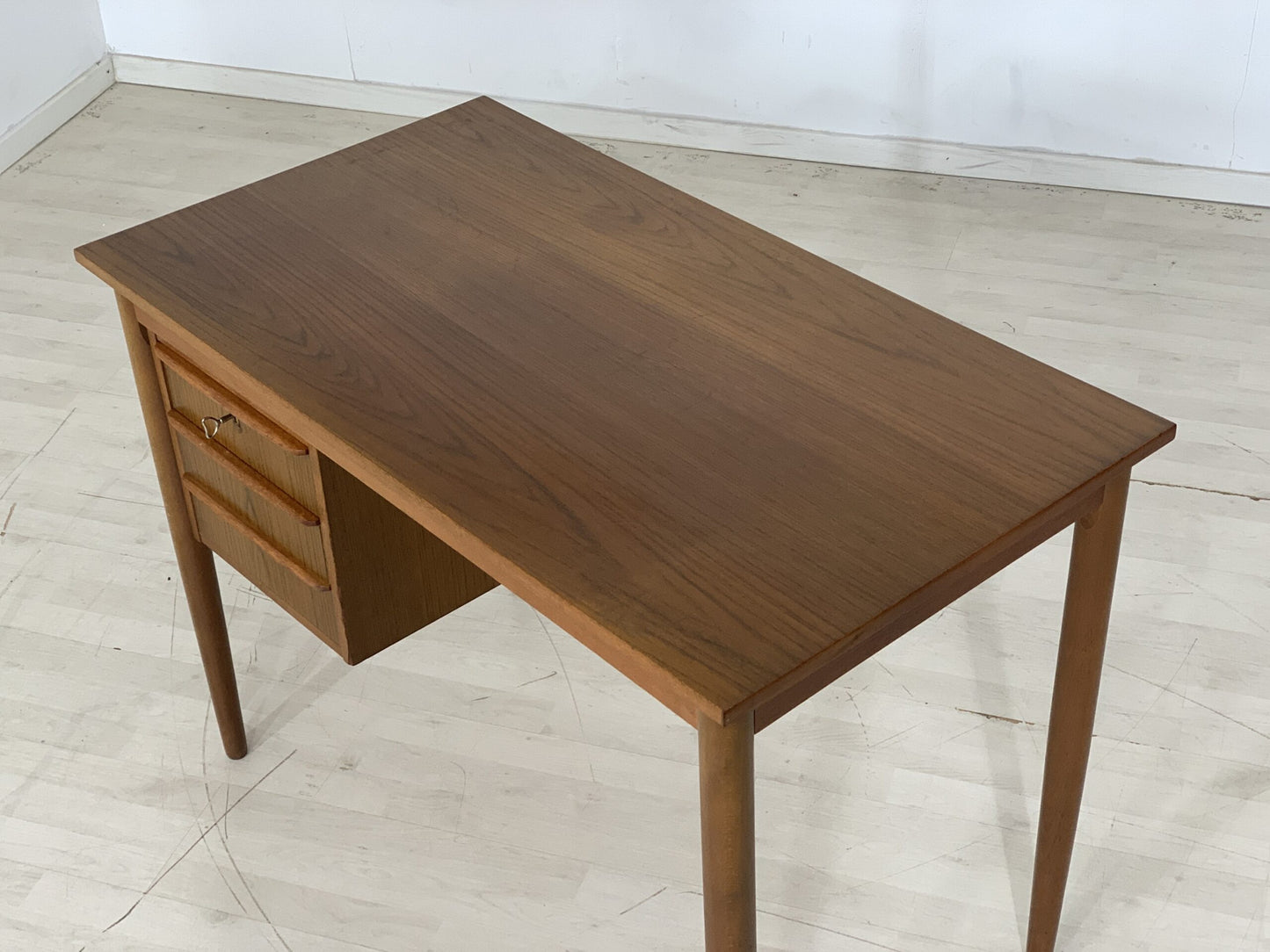 60ER JAHRE TEAK SCHREIBTISCH TISCH SCHREIBTISCHE VINTAGE DESK